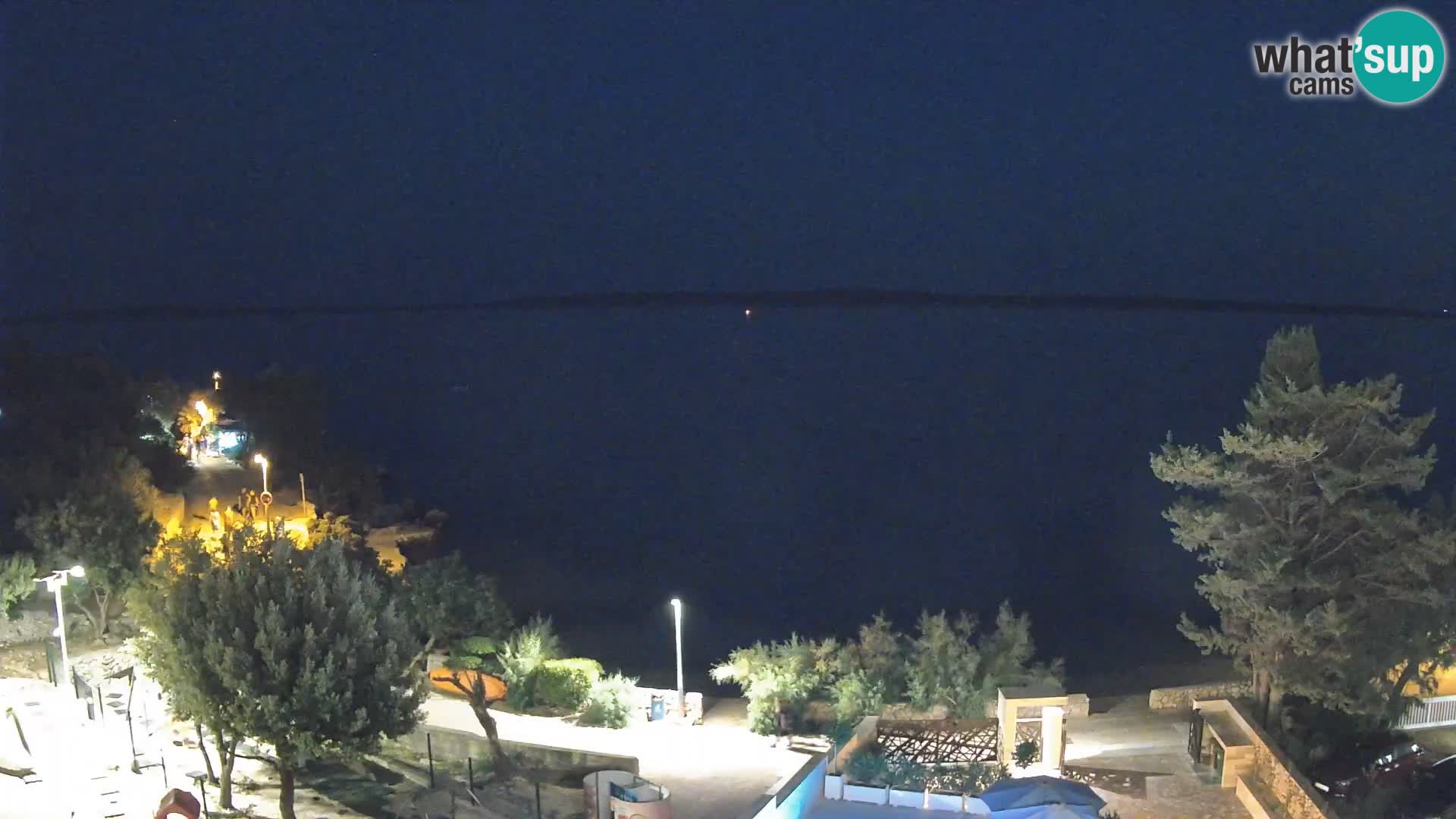 Webcam Plaža Male Mandre – Live View from Pag Island