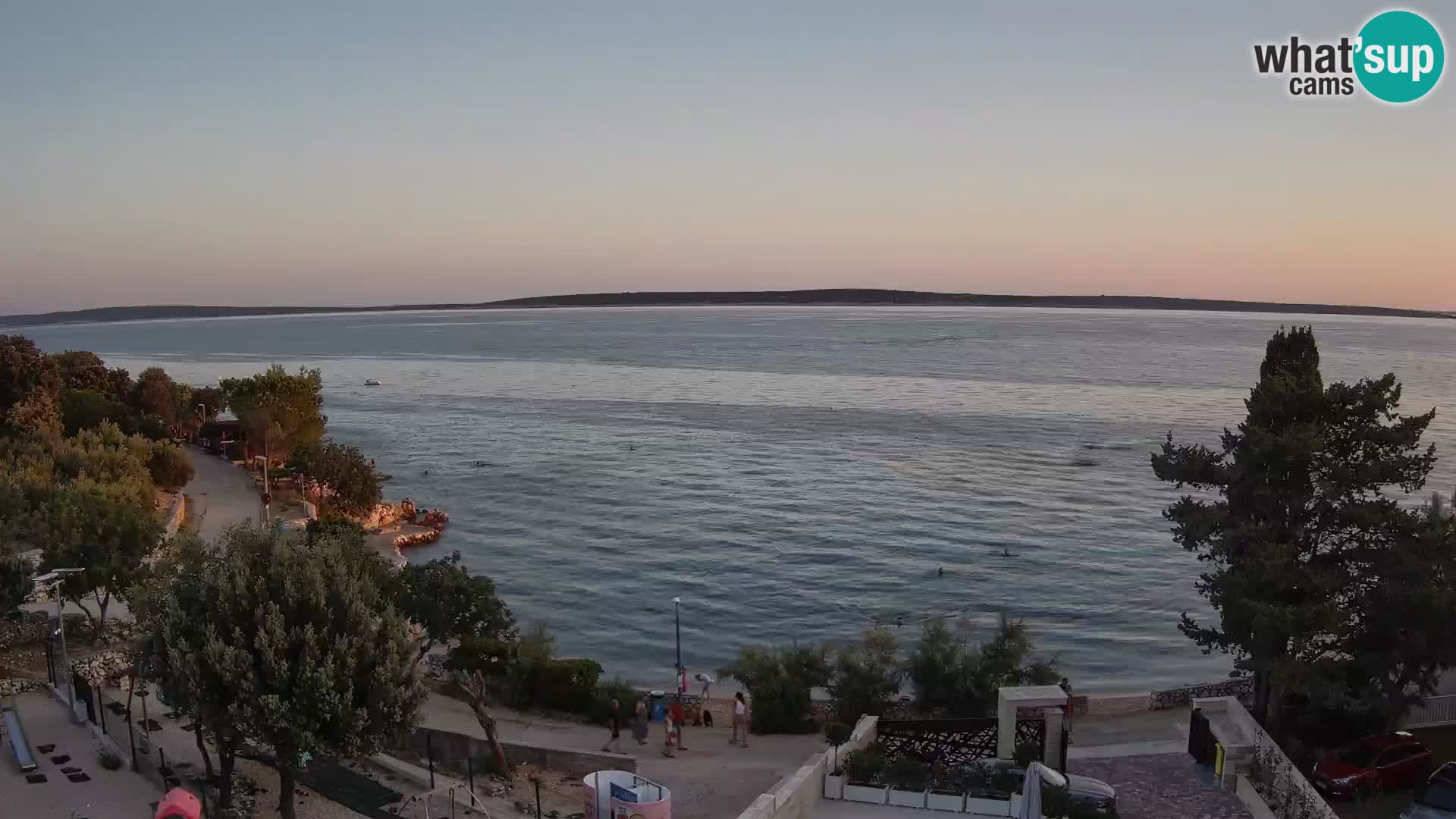 Webcam Playa Male Mandre en directo – Isla de Pag