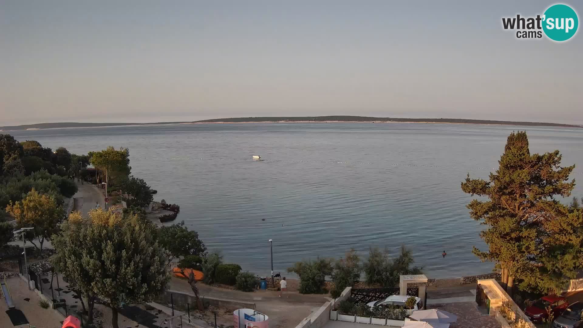 Webcam Playa Male Mandre en directo – Isla de Pag