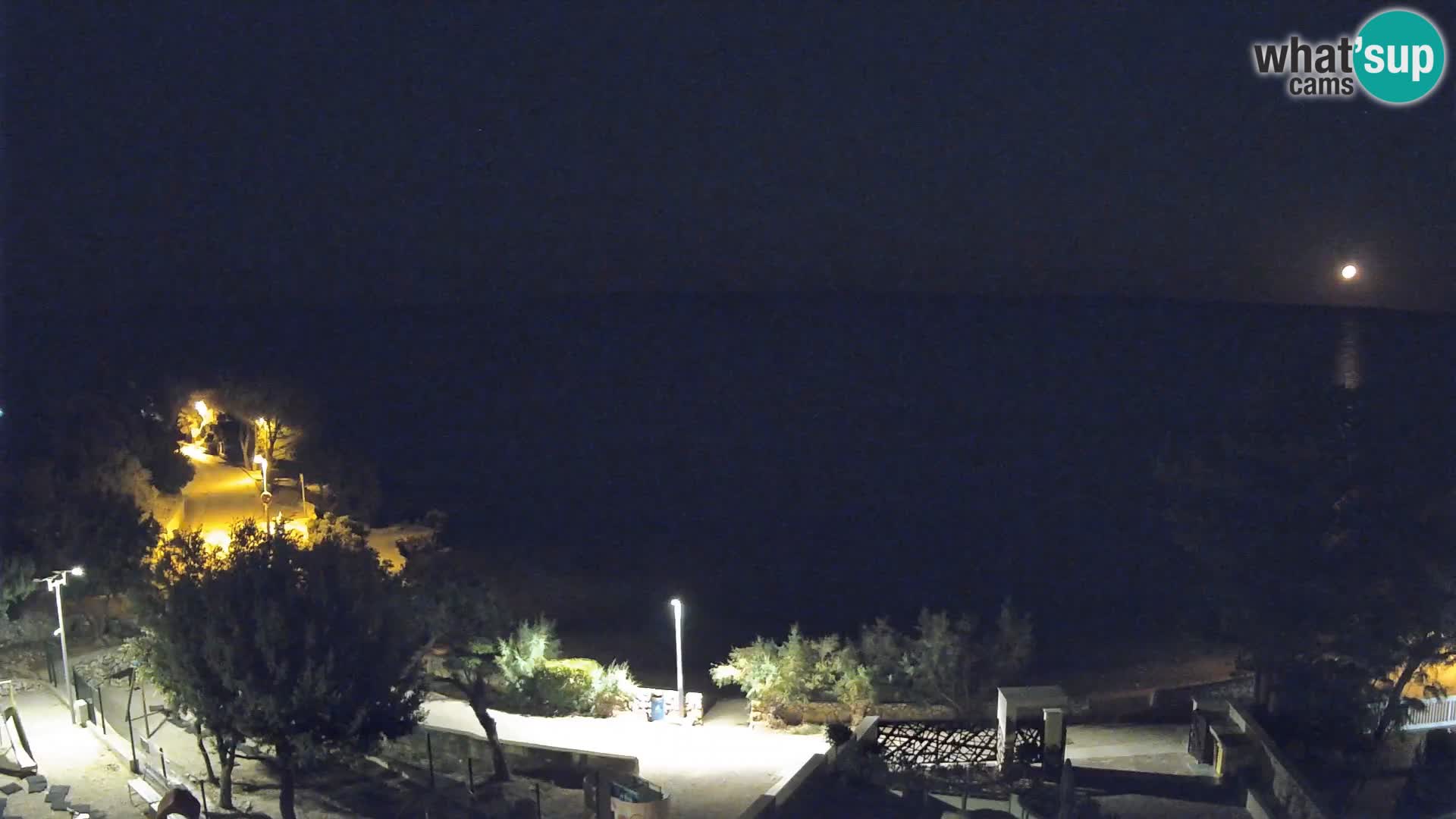 Webcam Playa Male Mandre en directo – Isla de Pag
