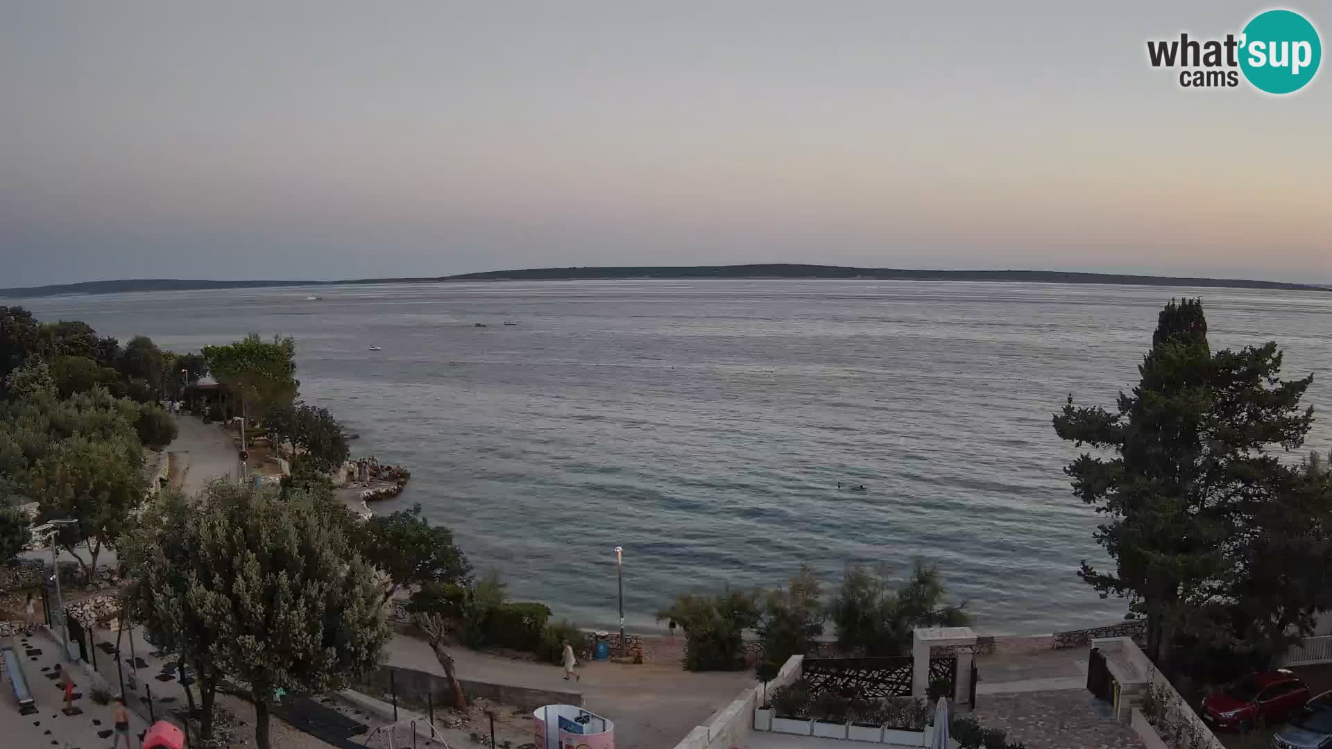 Webcam Playa Male Mandre en directo – Isla de Pag