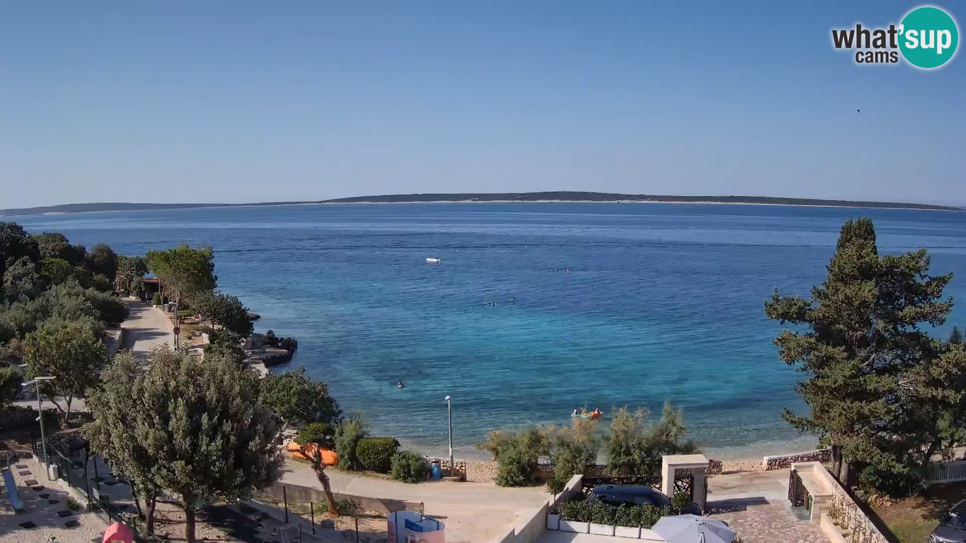 Webcam Playa Male Mandre en directo – Isla de Pag