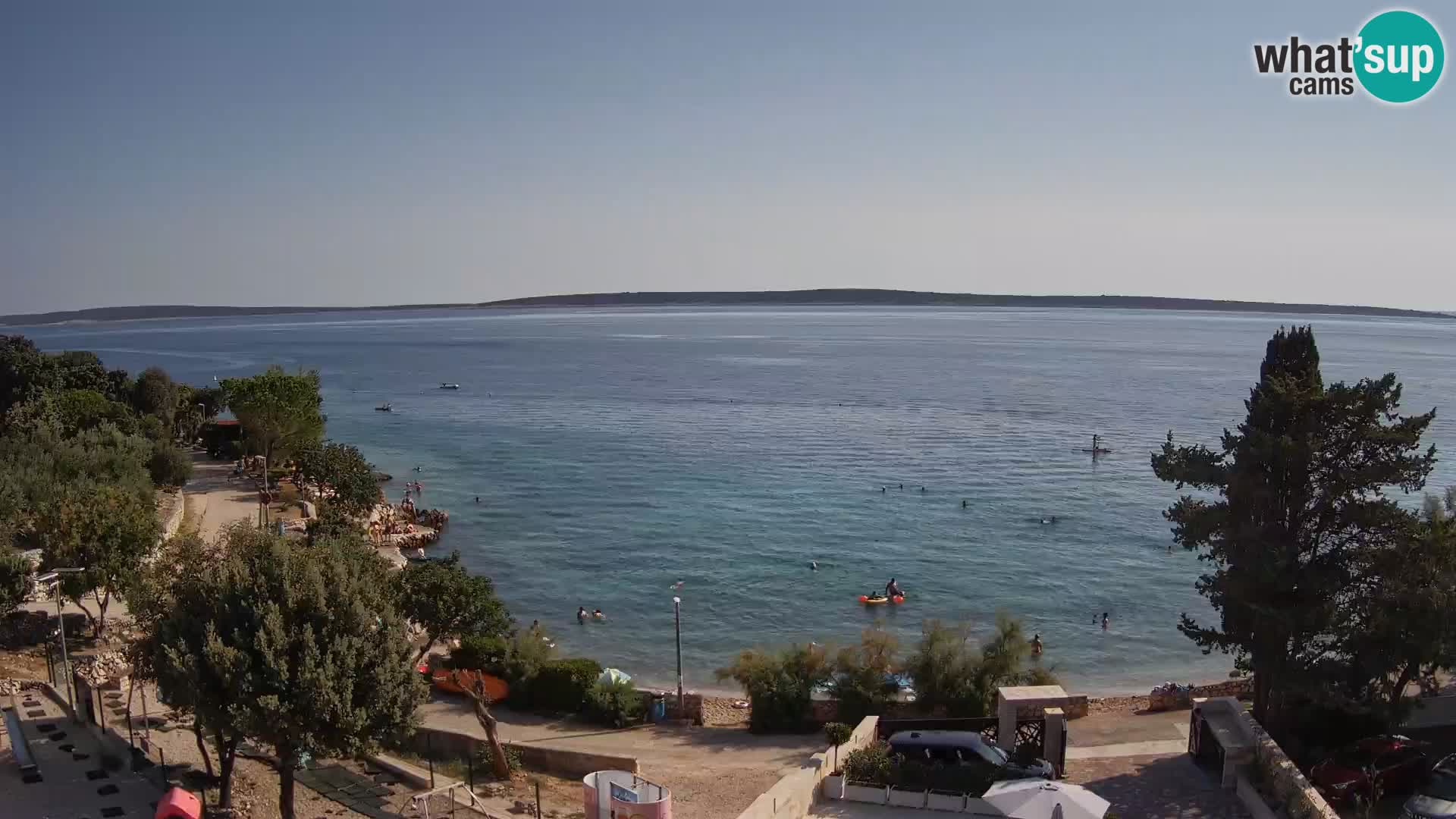 Webcam Playa Male Mandre en directo – Isla de Pag