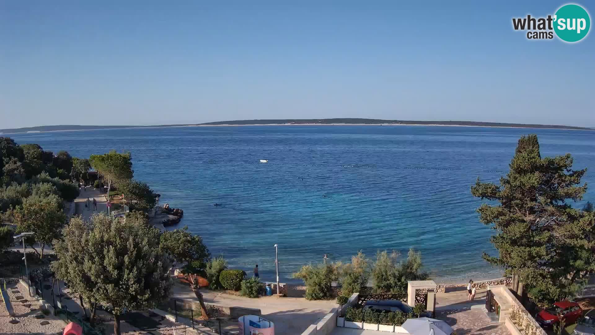 Webcam Playa Male Mandre en directo – Isla de Pag