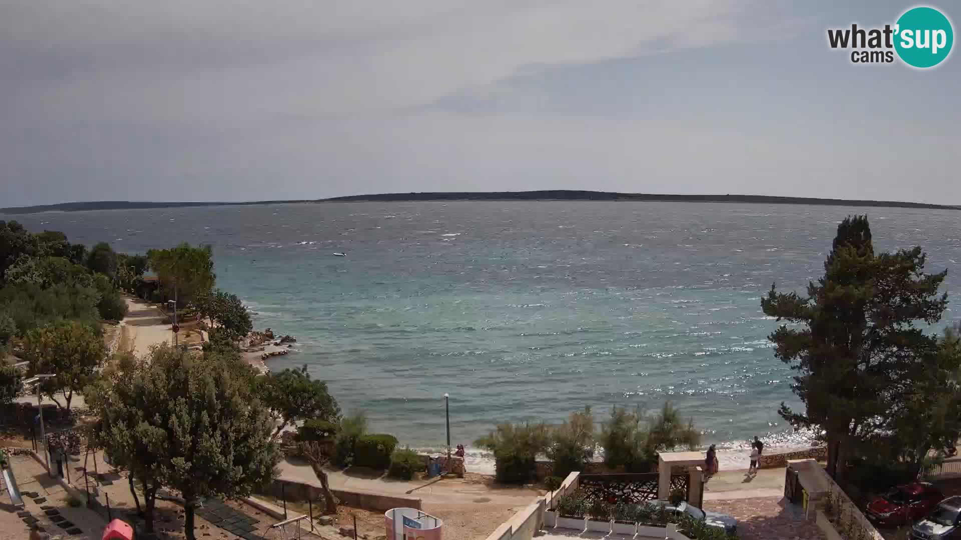 Webcam Playa Male Mandre en directo – Isla de Pag