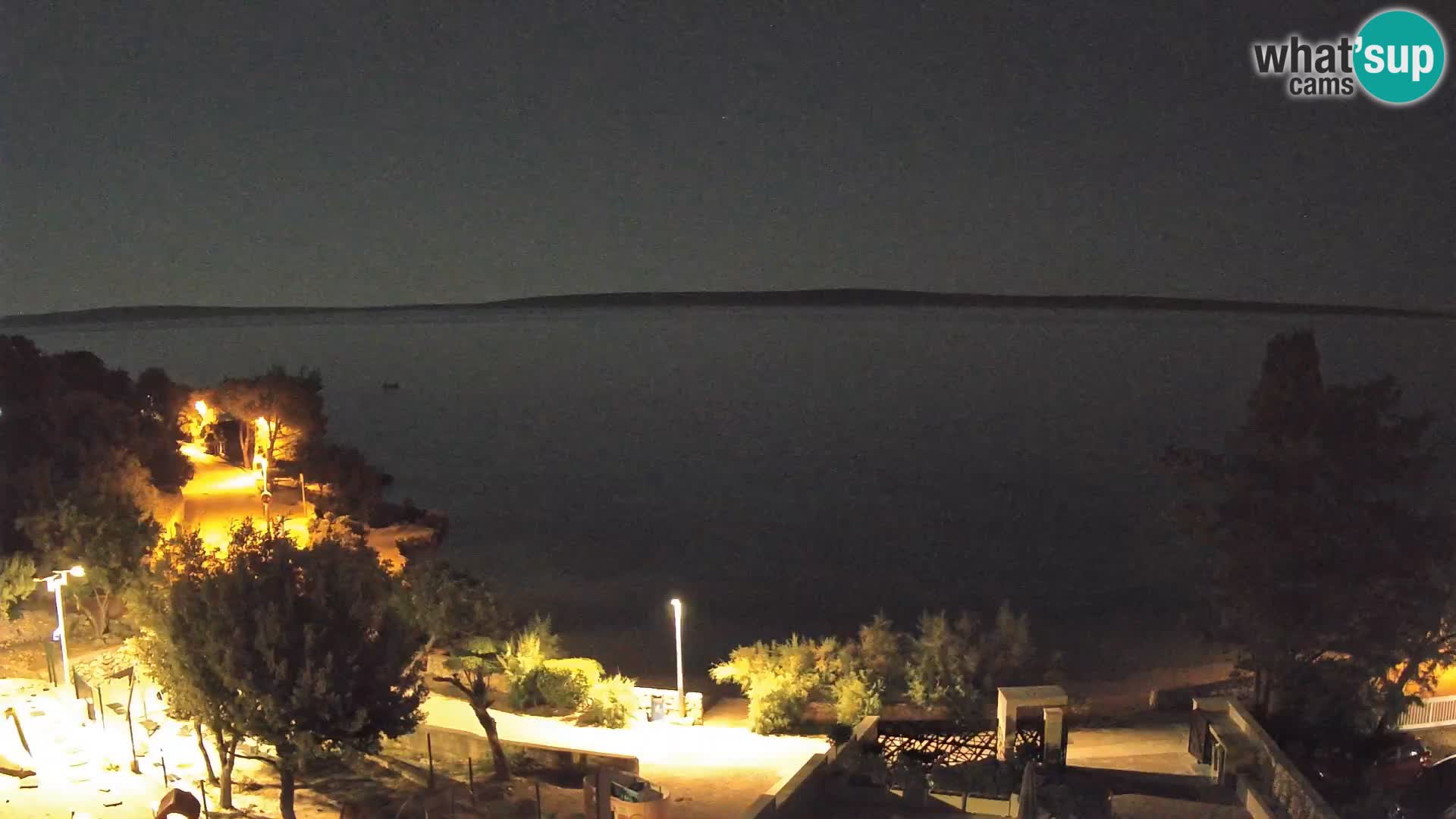 Webcam Playa Male Mandre en directo – Isla de Pag