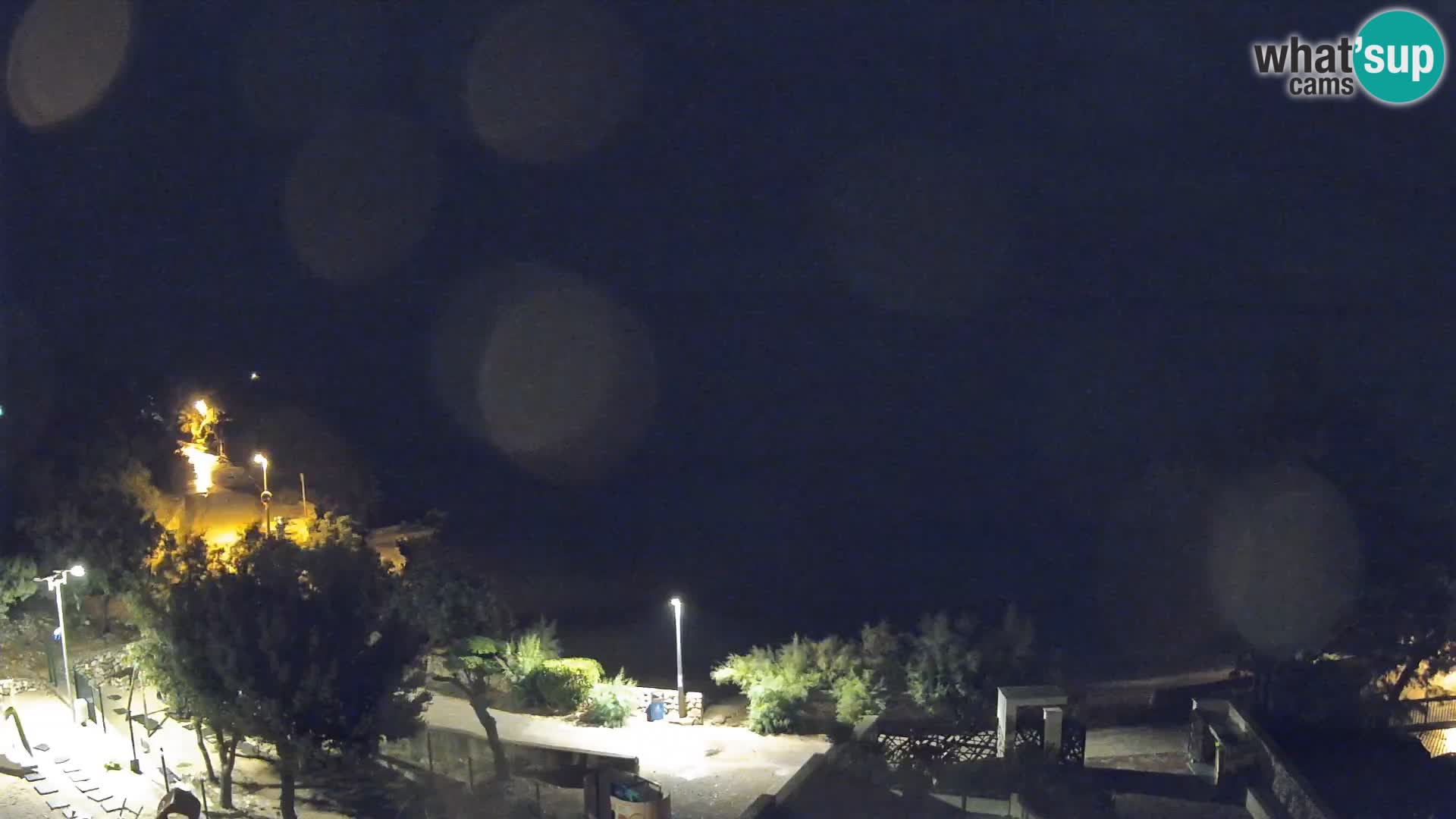 Webcam Plaža Male Mandre – Live View from Pag Island