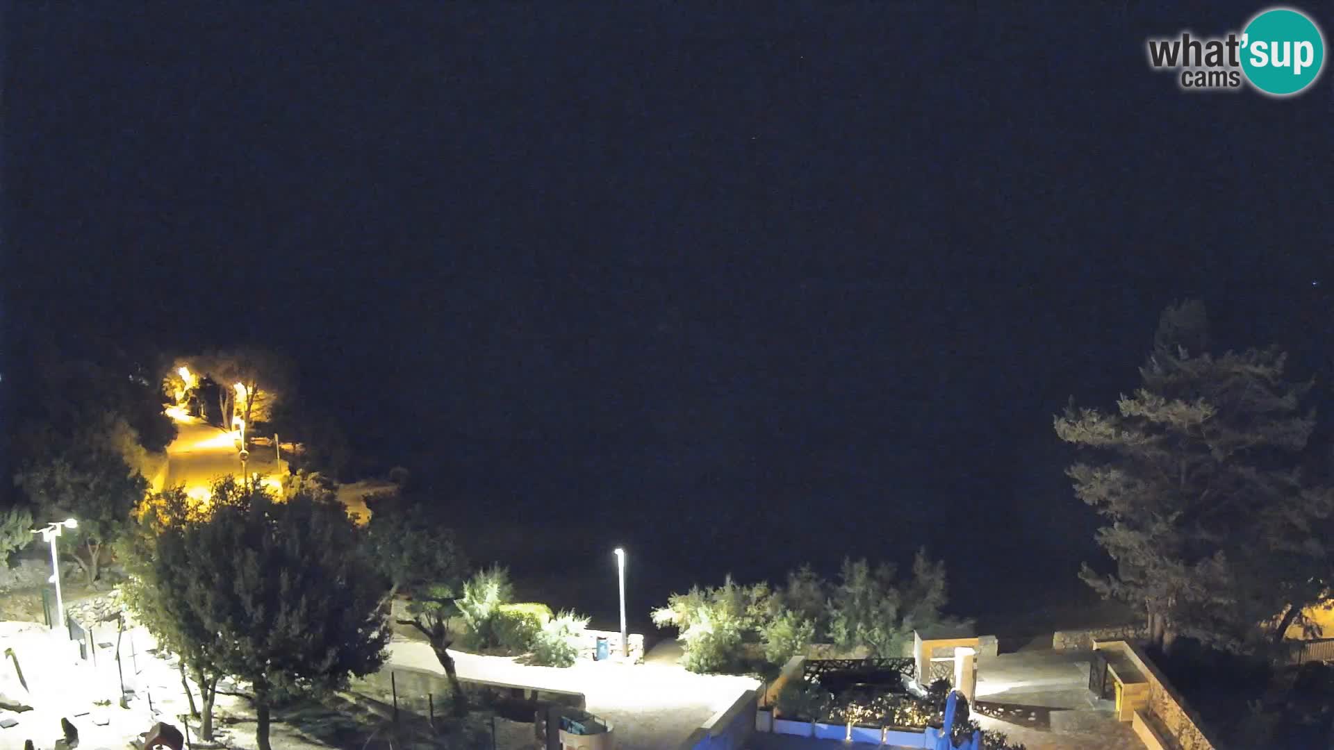 Webcam Plaža Male Mandre – Live View from Pag Island