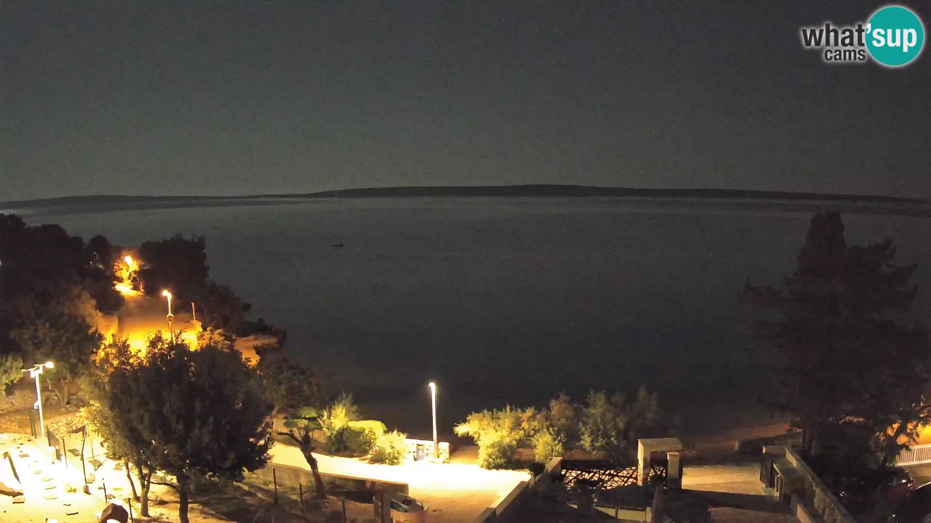 Webcam Plaža Male Mandre – Live View from Pag Island