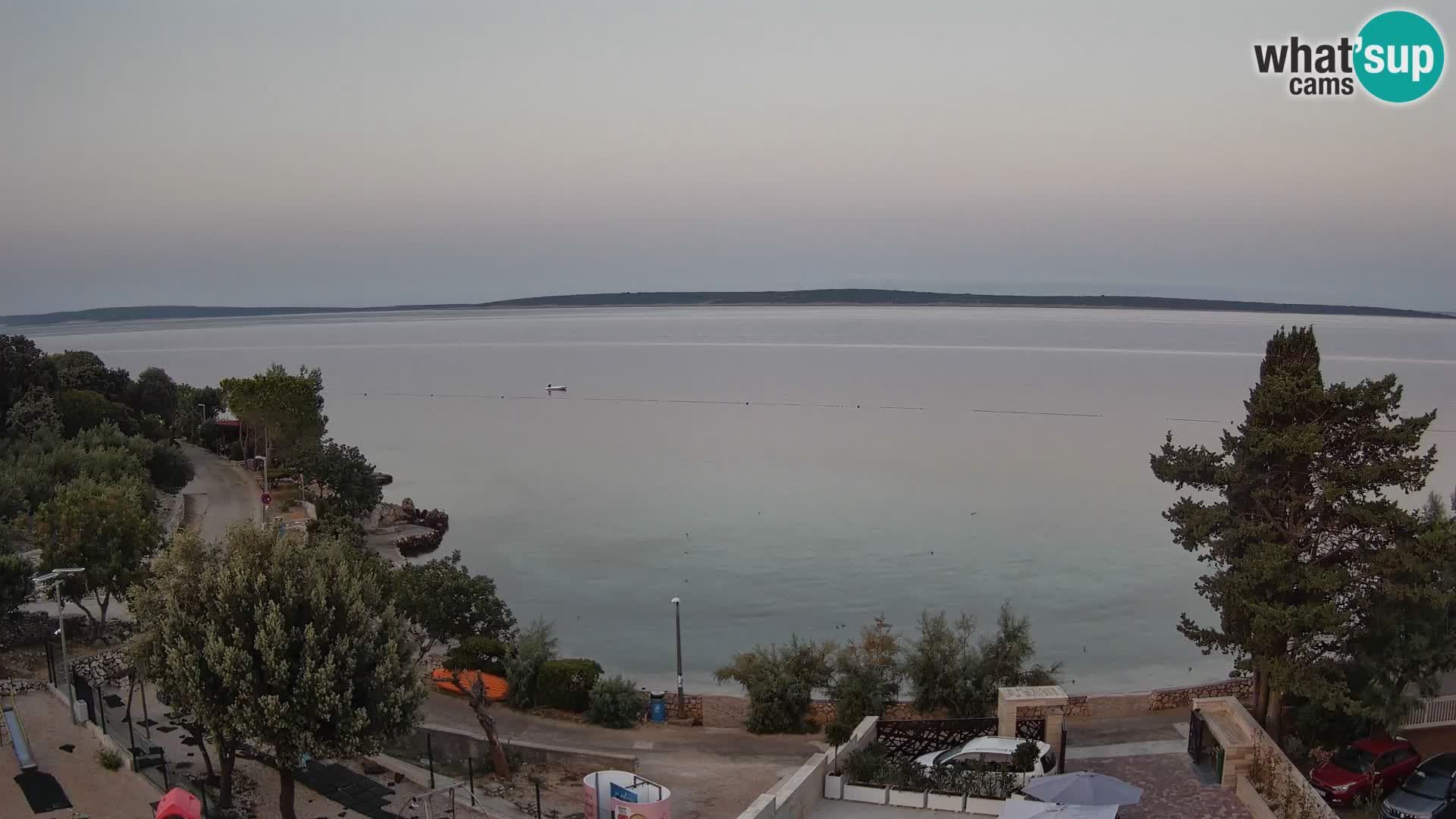 Webcam Playa Male Mandre en directo – Isla de Pag