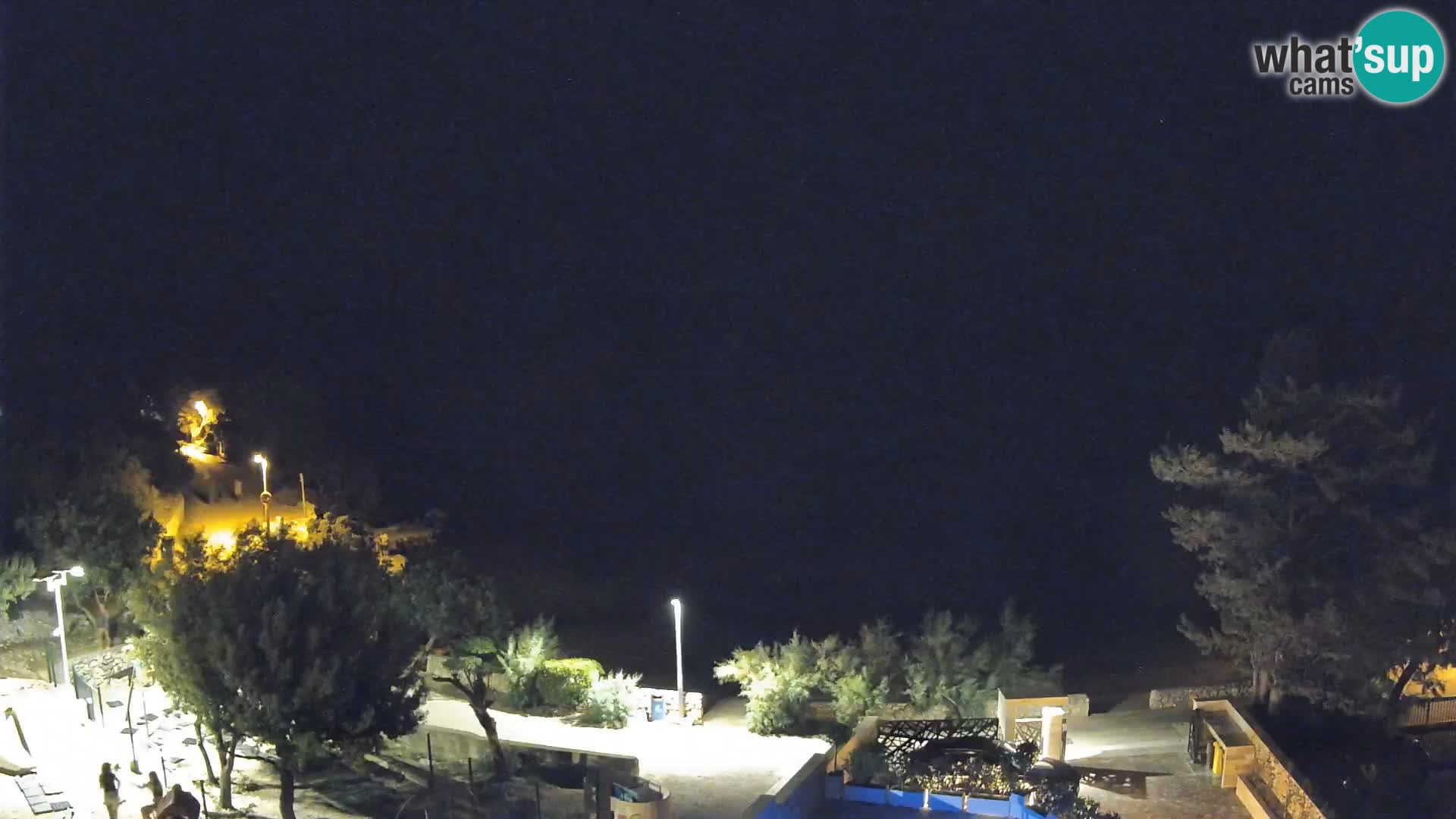 Webcam Plaža Male Mandre – Live View from Pag Island