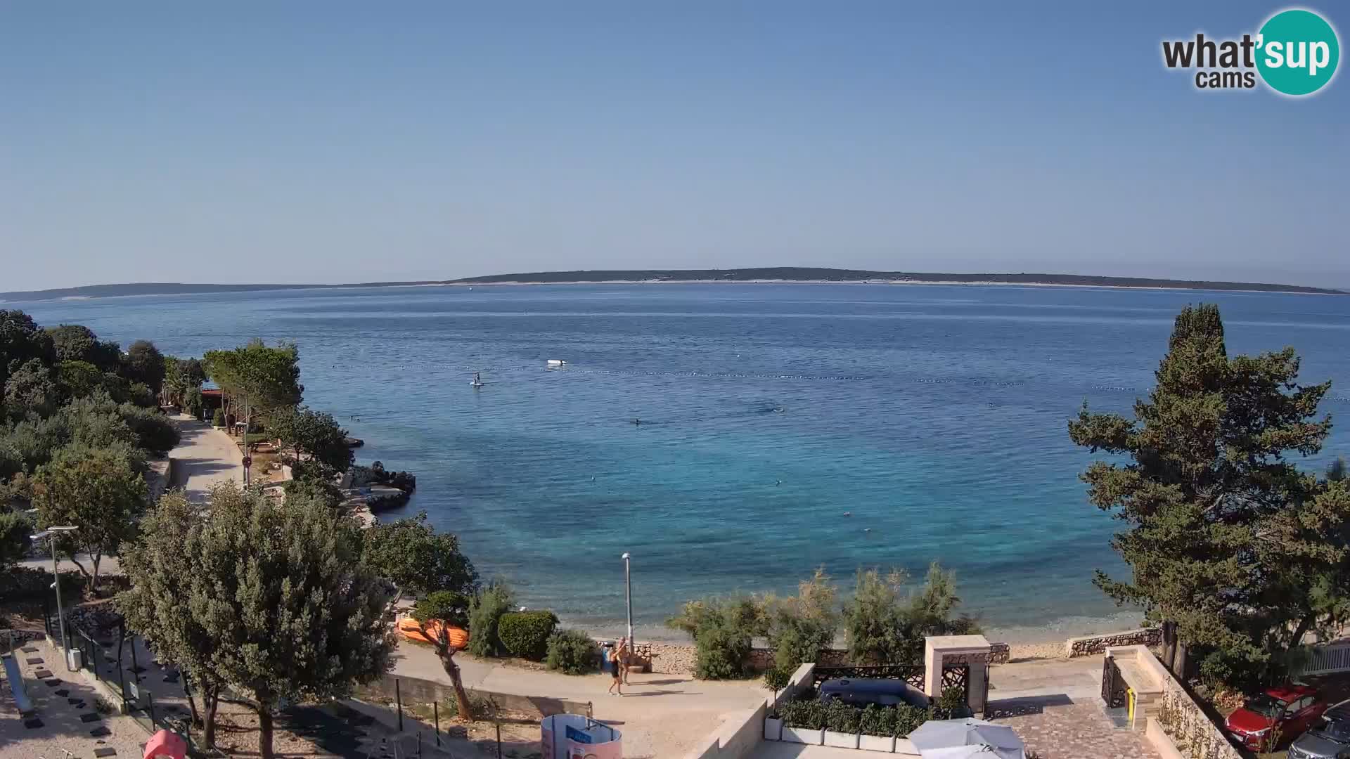 Webcam Playa Male Mandre en directo – Isla de Pag