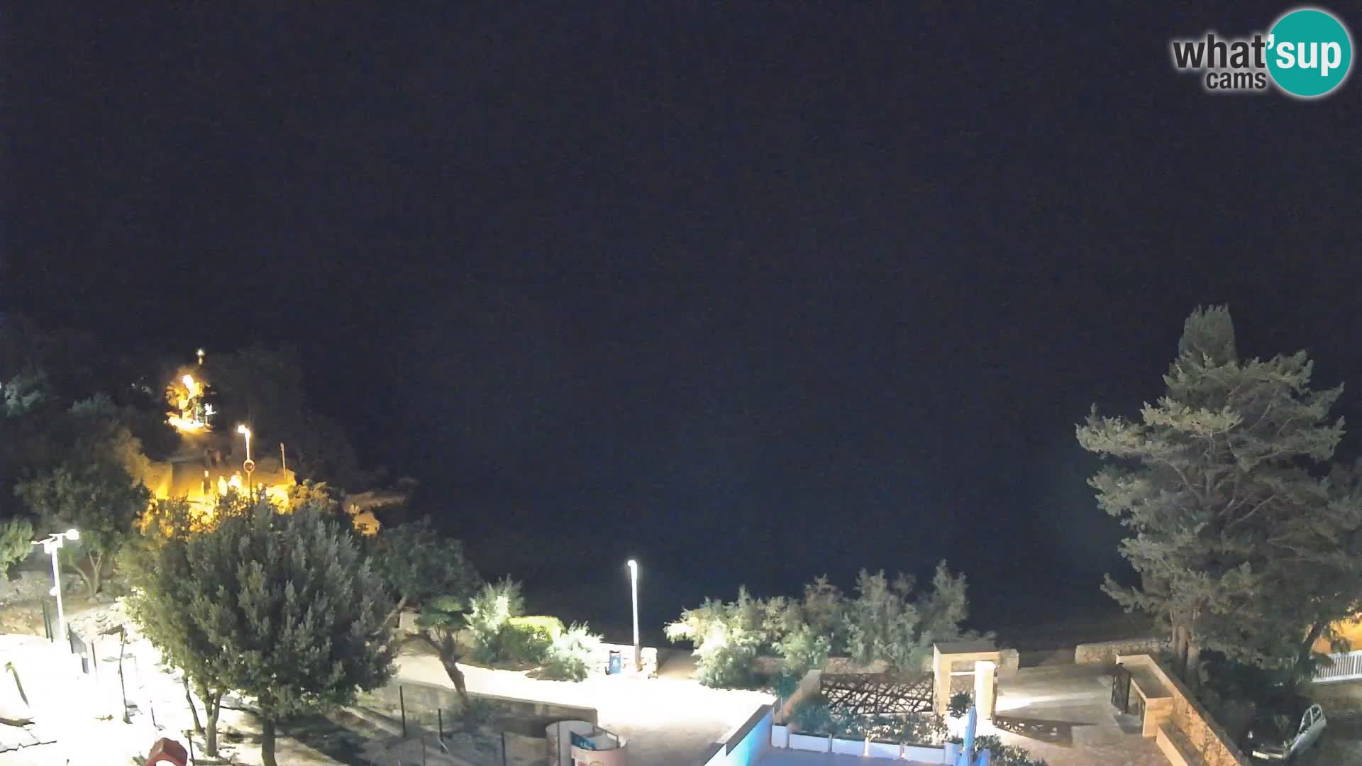 Webcam Plaža Male Mandre – Live View from Pag Island