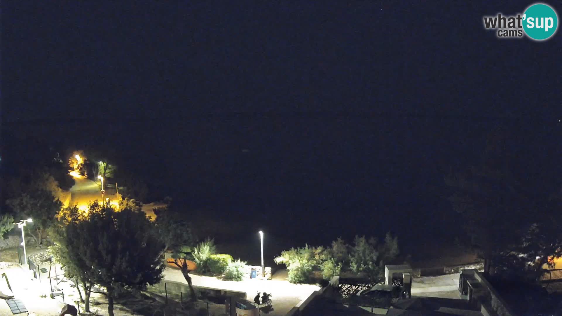 Webcam Plaža Male Mandre – Live View from Pag Island