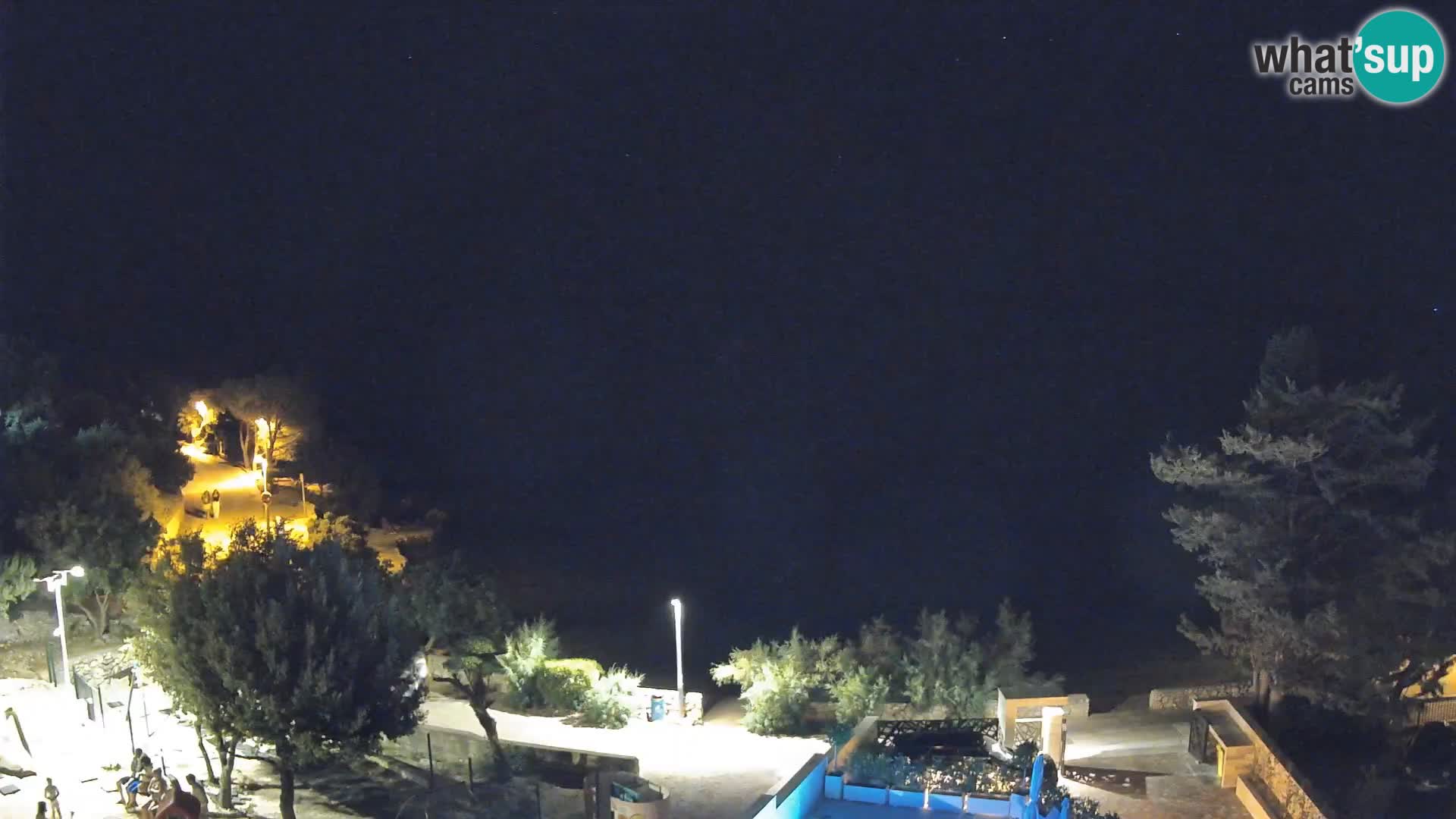 Webcam Plaža Male Mandre – Live View from Pag Island