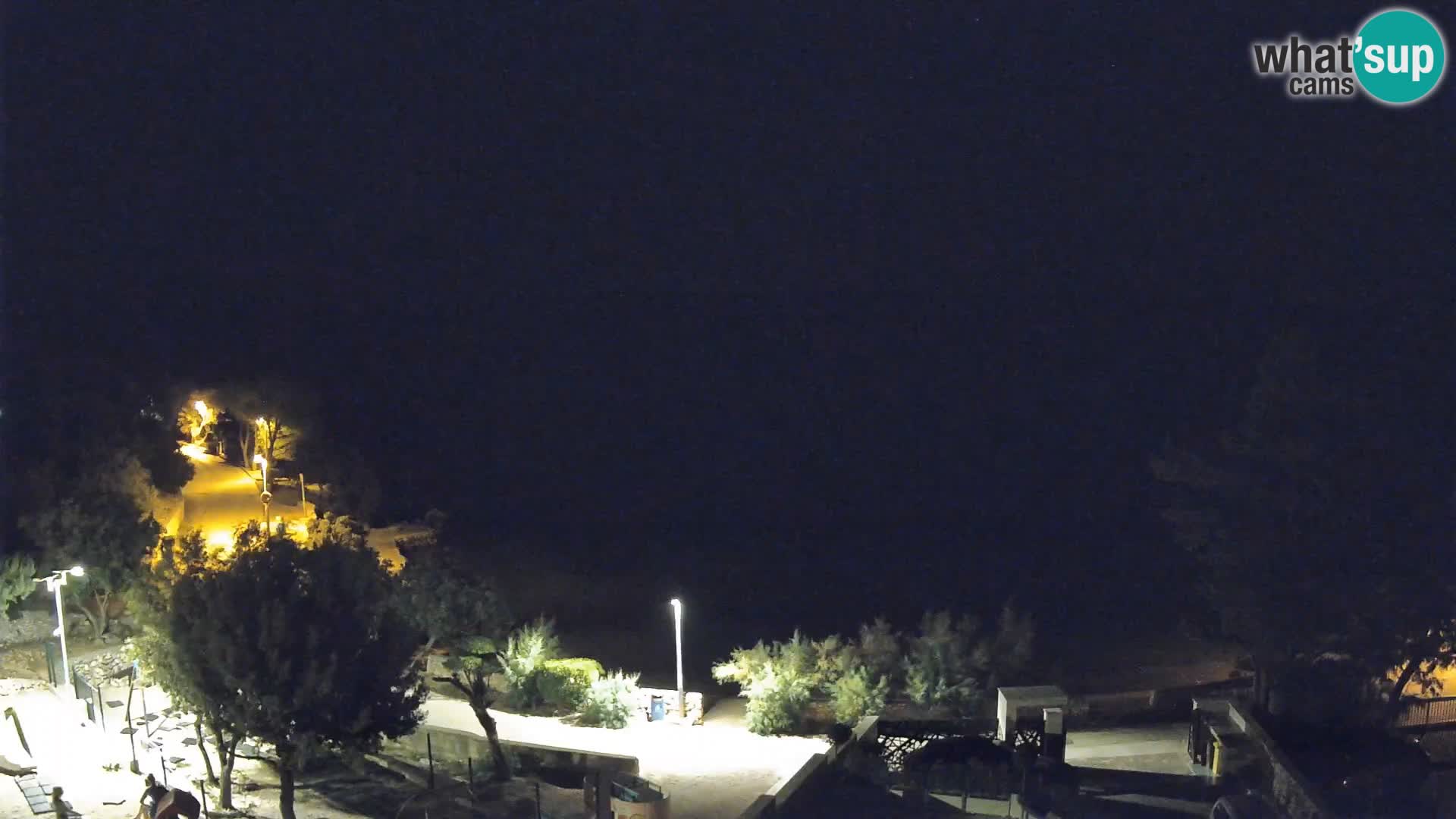 Webcam Plaža Male Mandre – Live View from Pag Island