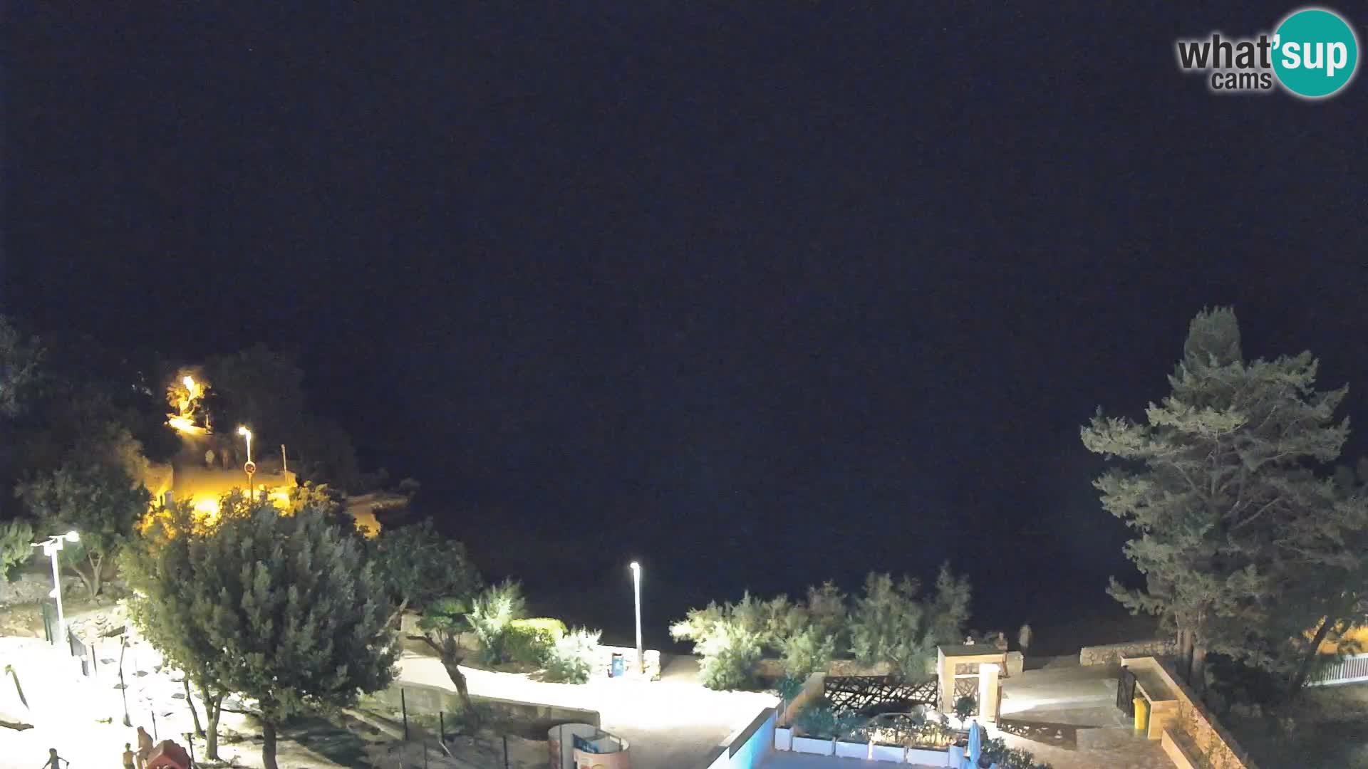 Webcam Plaža Male Mandre – Live View from Pag Island