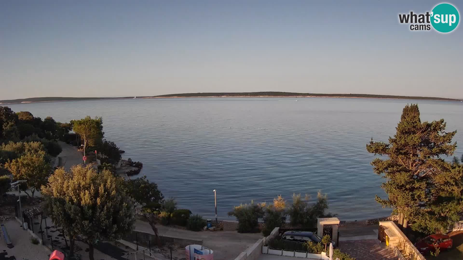 Webcam Playa Male Mandre en directo – Isla de Pag