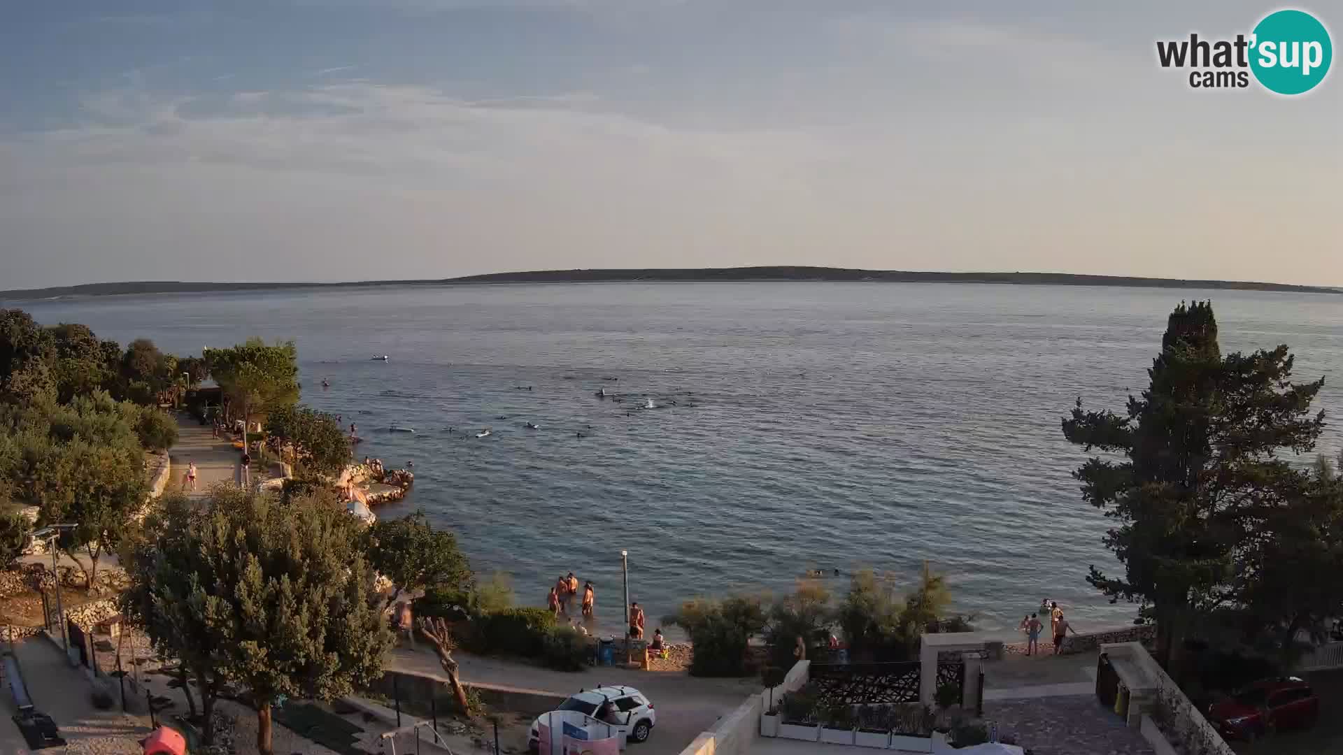Webcam Playa Male Mandre en directo – Isla de Pag