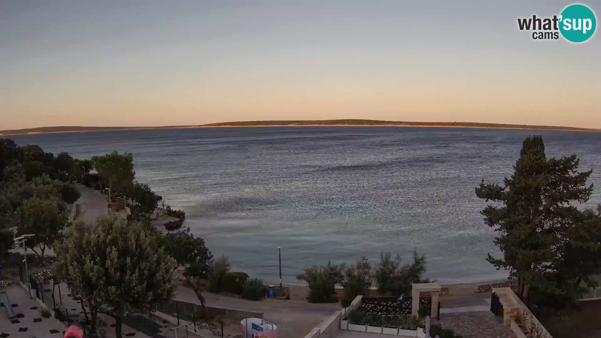 Webcam Playa Male Mandre en directo – Isla de Pag
