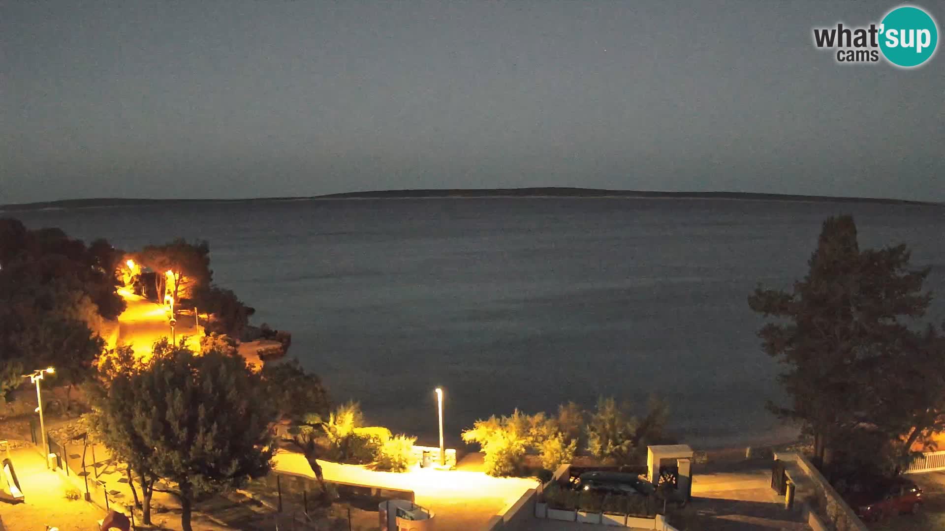 Webcam Playa Male Mandre en directo – Isla de Pag