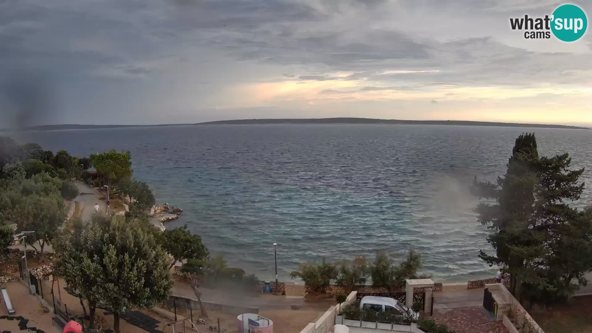 Webcam Playa Male Mandre en directo – Isla de Pag