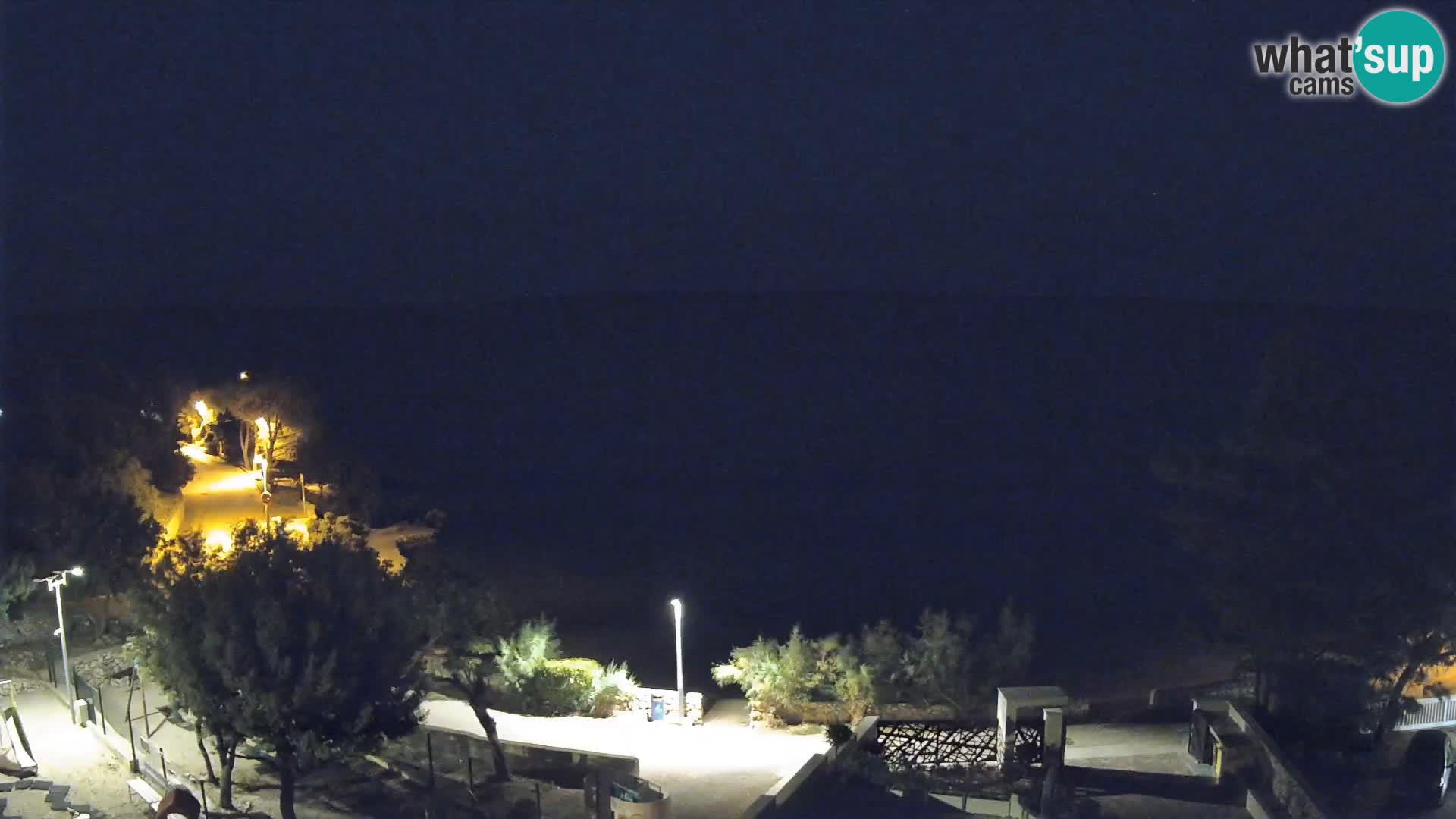 Webcam Plaža Male Mandre – Live View from Pag Island