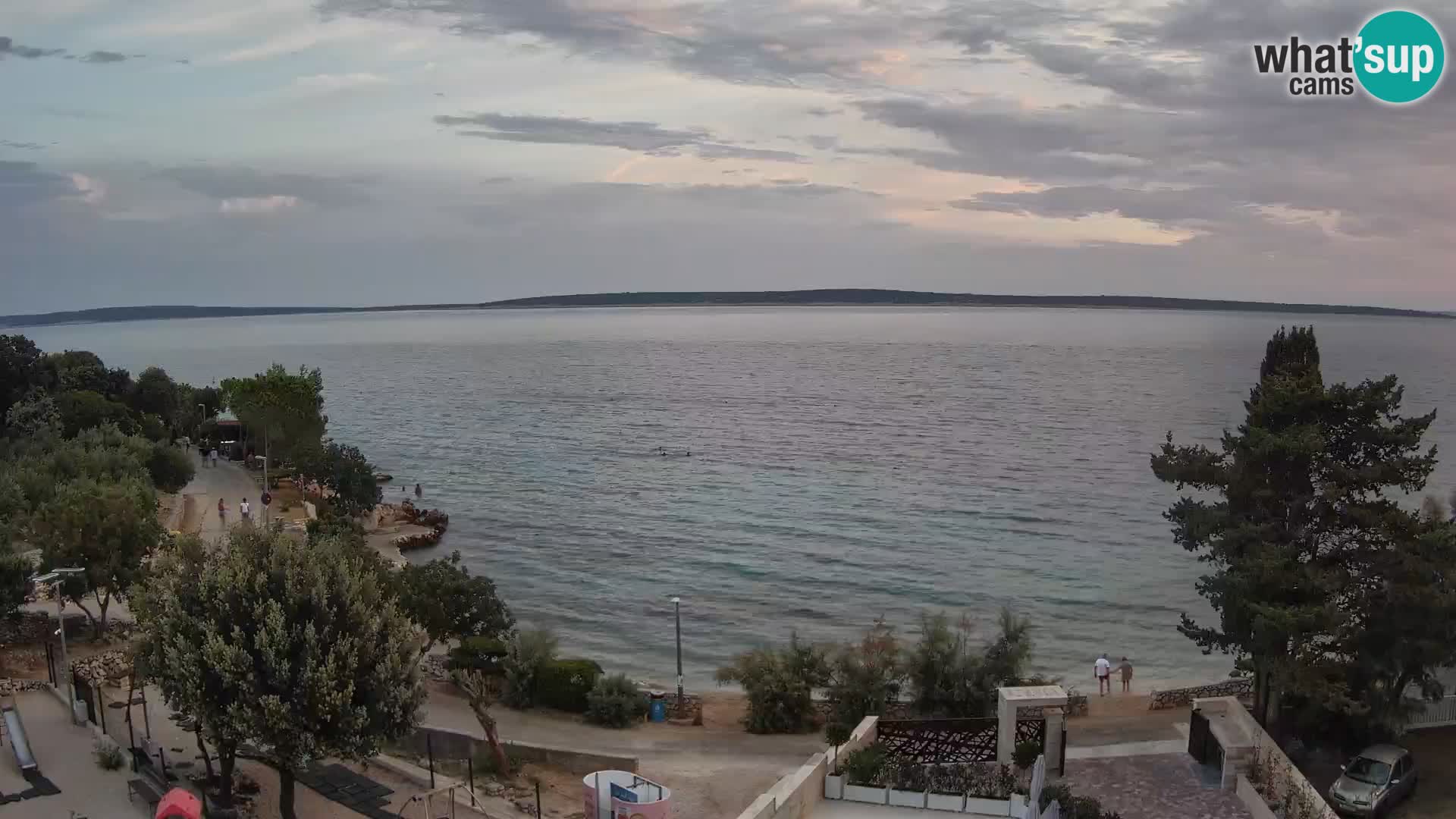 Webcam Playa Male Mandre en directo – Isla de Pag