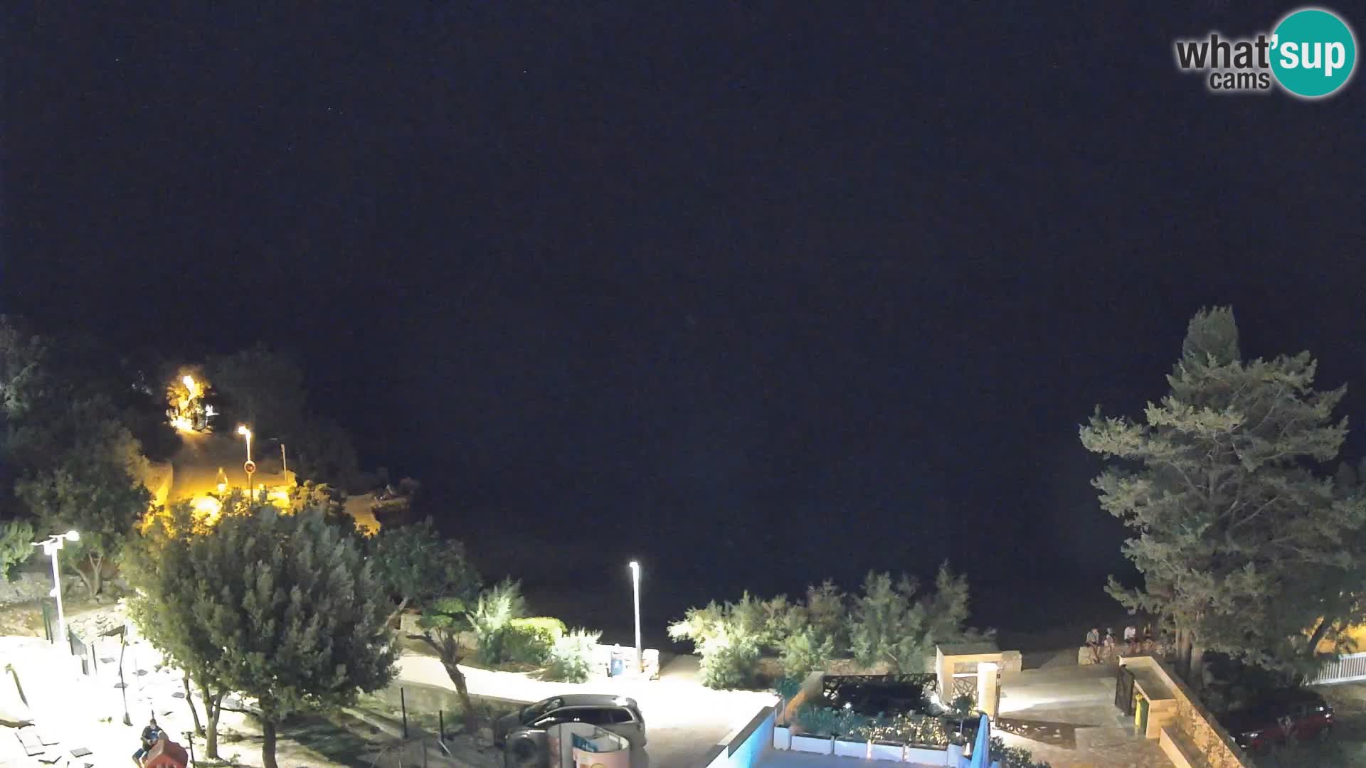 Webcam Plaža Male Mandre – Live View from Pag Island