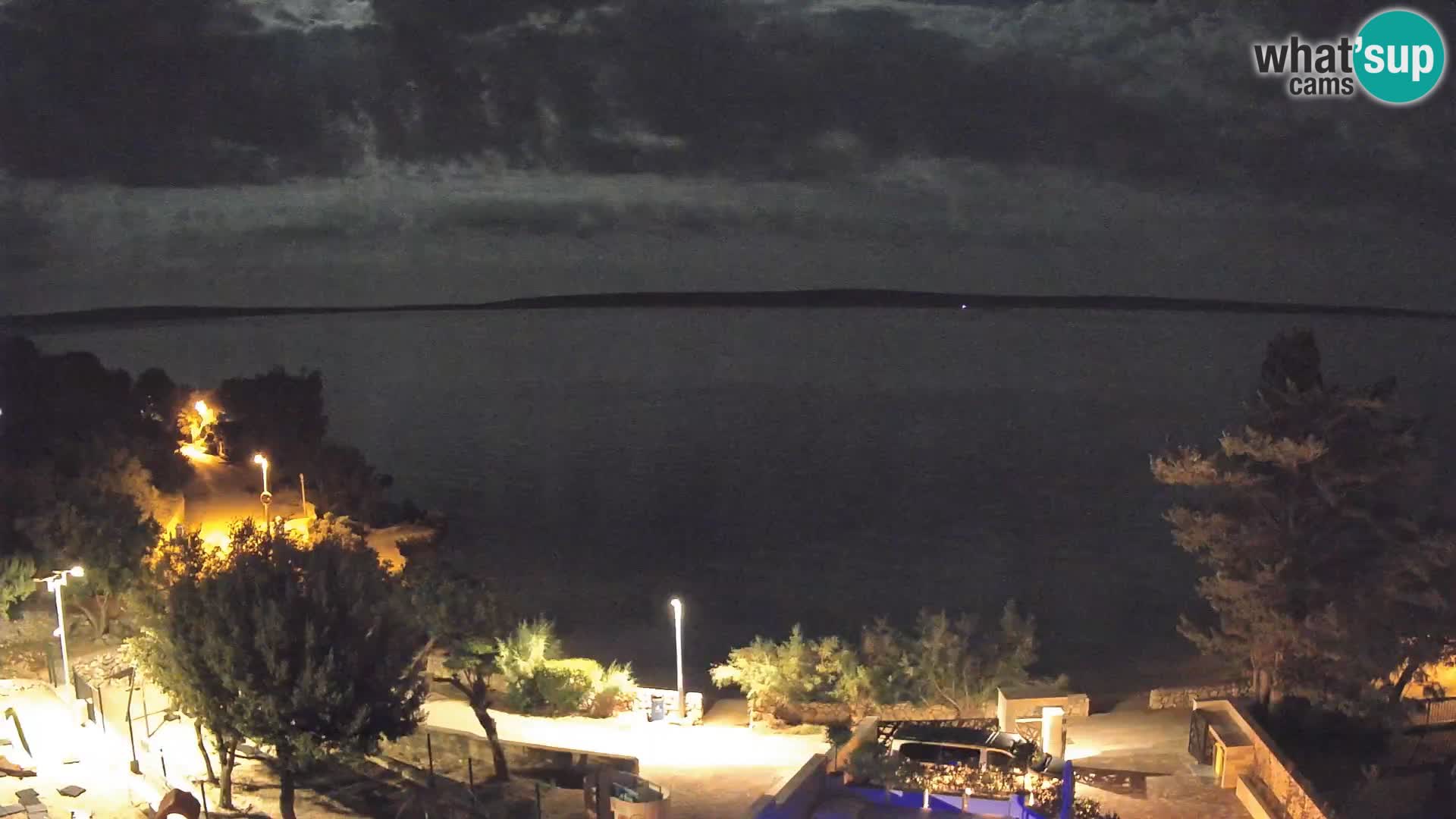Webcam Playa Male Mandre en directo – Isla de Pag