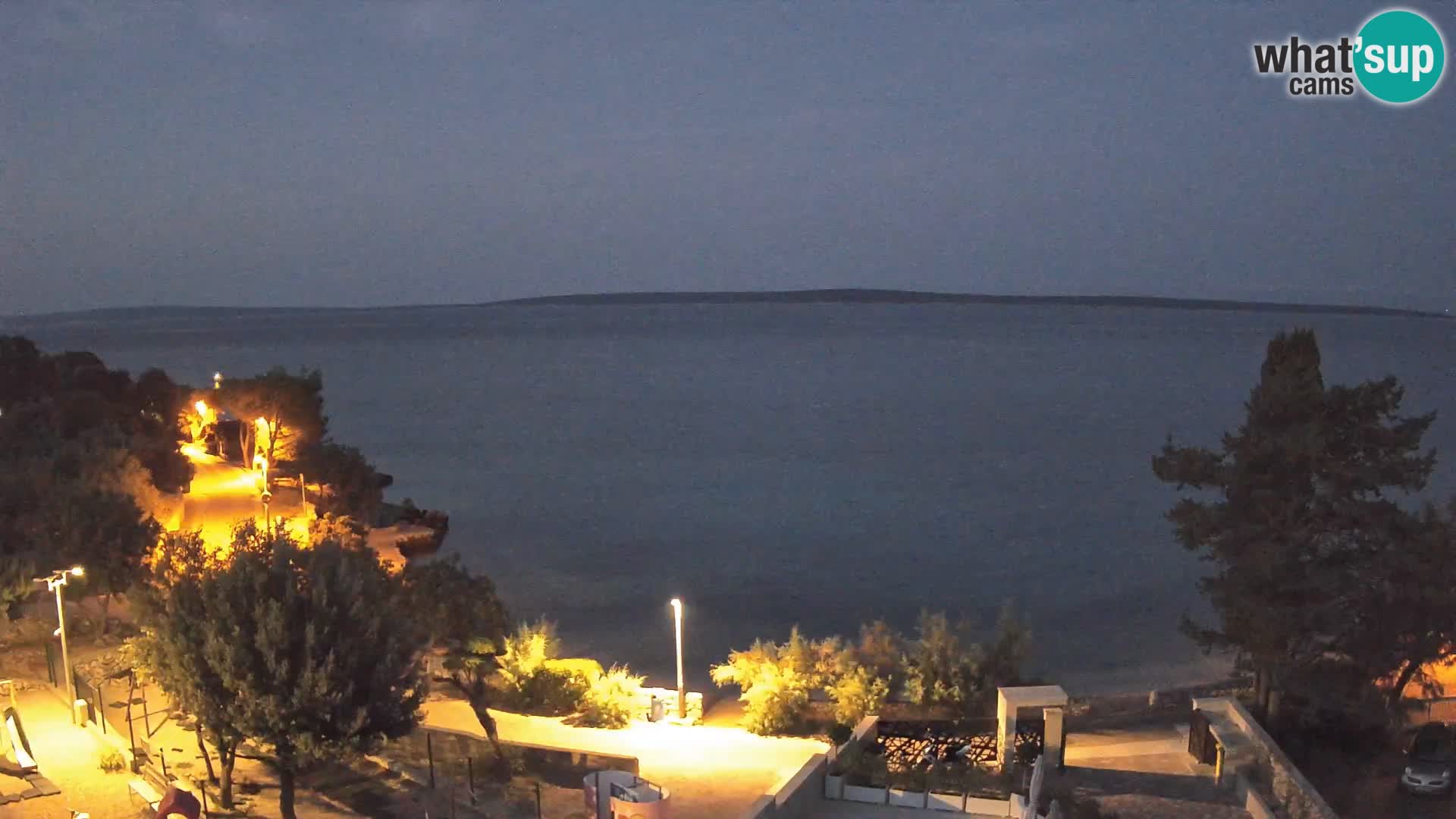Webcam Playa Male Mandre en directo – Isla de Pag