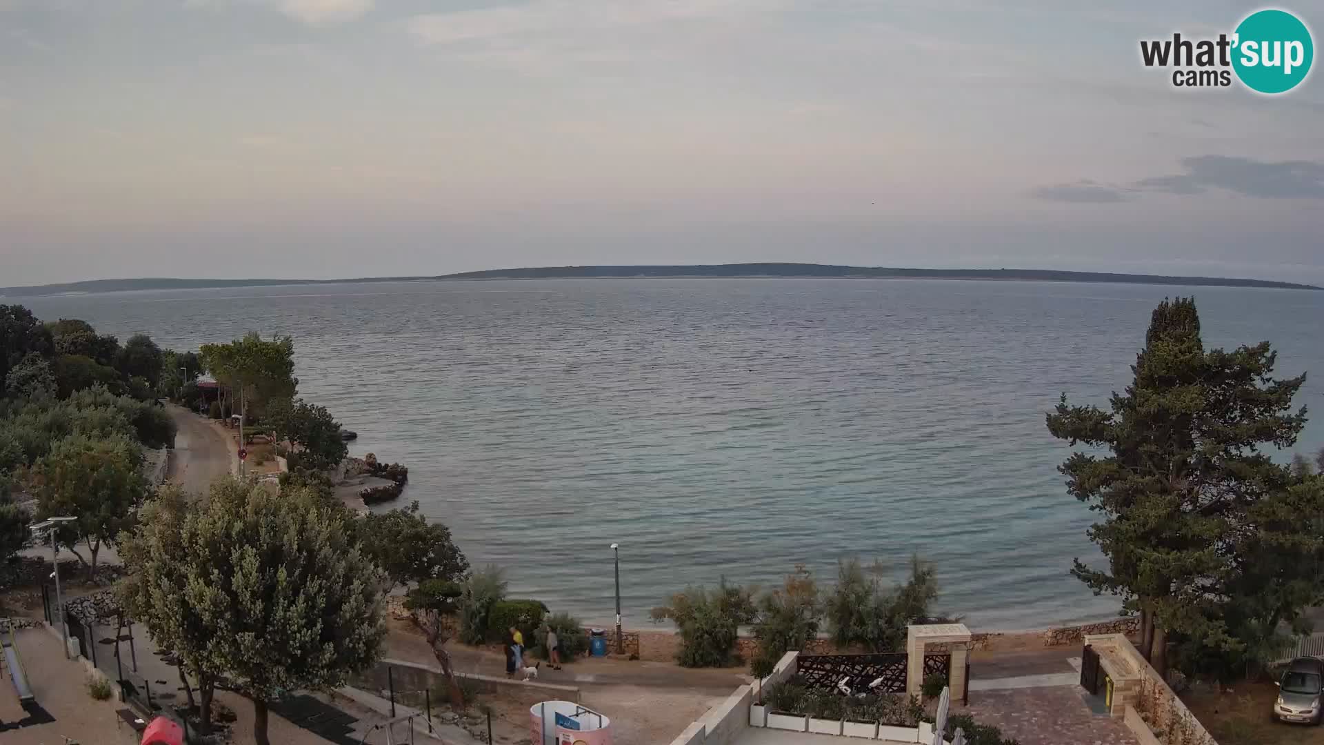 Webcam Playa Male Mandre en directo – Isla de Pag