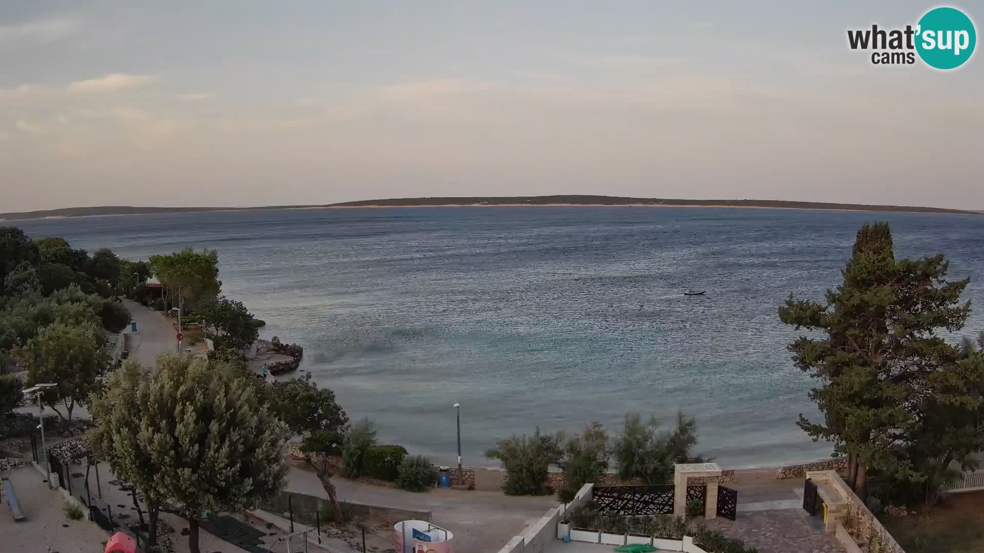 Webcam Playa Male Mandre en directo – Isla de Pag