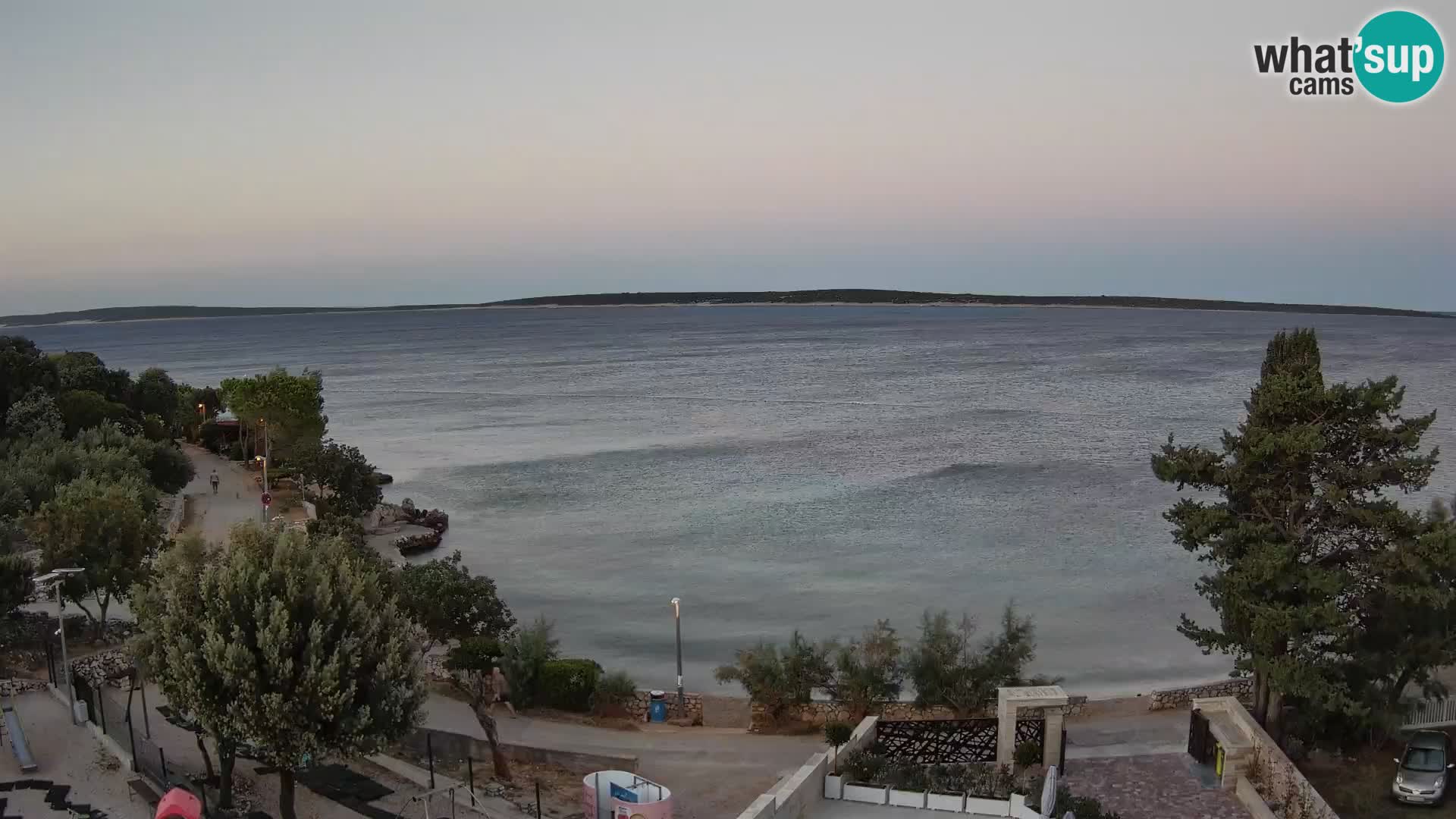Webcam Playa Male Mandre en directo – Isla de Pag