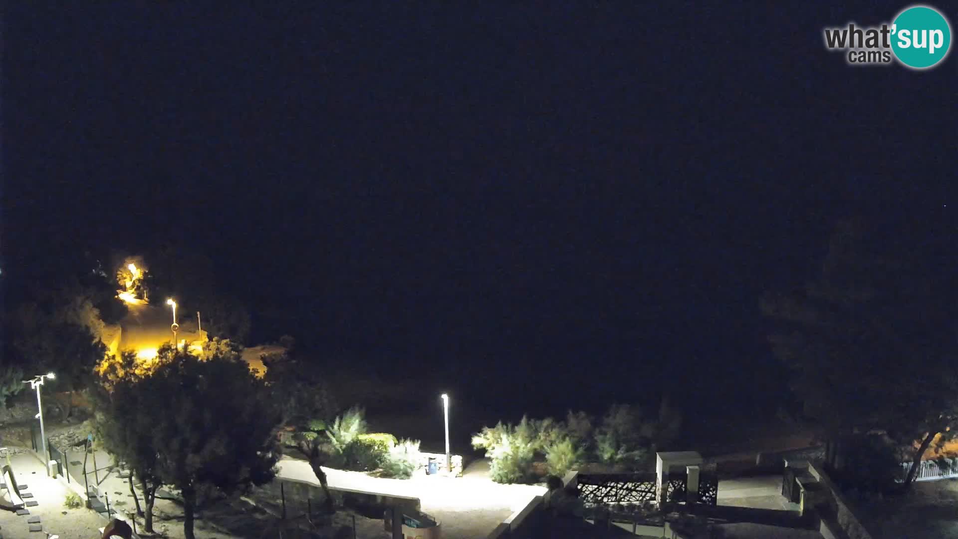 Webcam Plaža Male Mandre – Live View from Pag Island