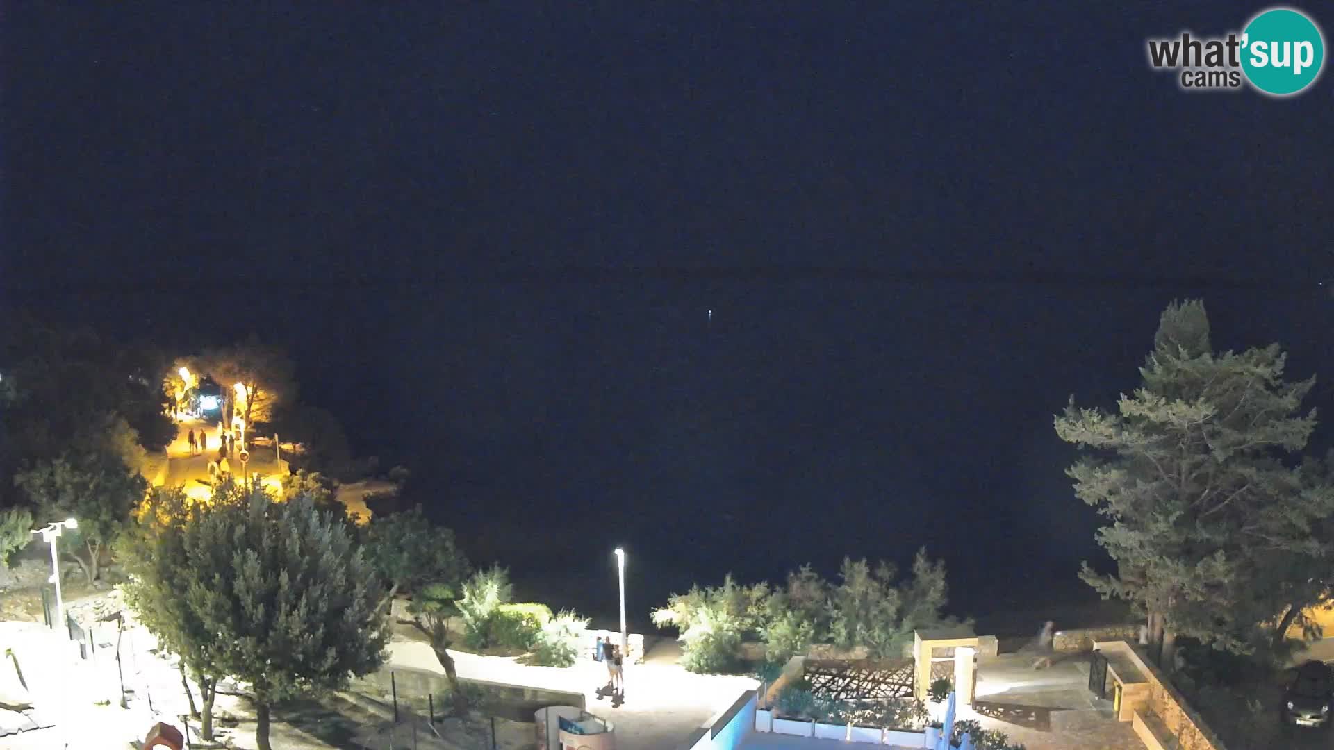 Webcam Plaža Male Mandre – Live View from Pag Island