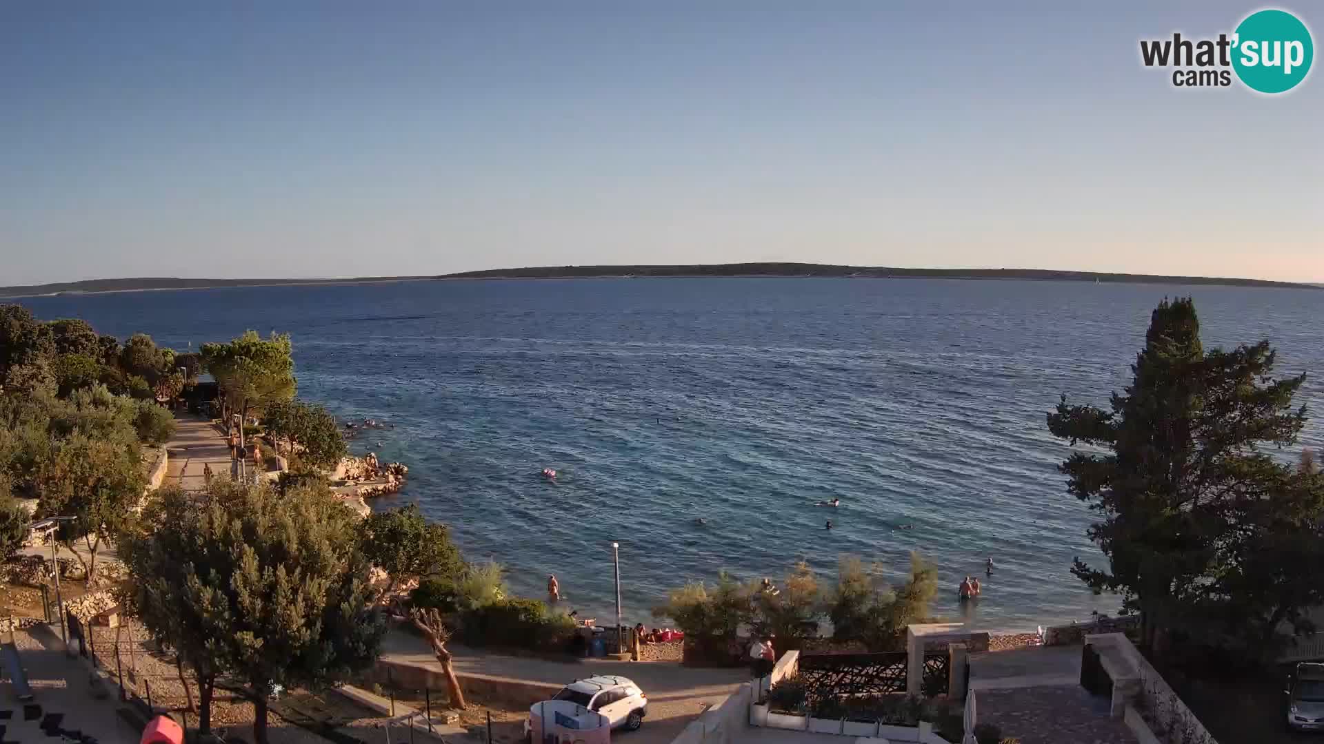 Webcam Playa Male Mandre en directo – Isla de Pag
