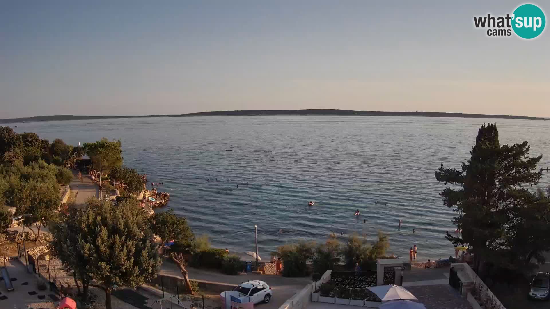 Webcam Playa Male Mandre en directo – Isla de Pag