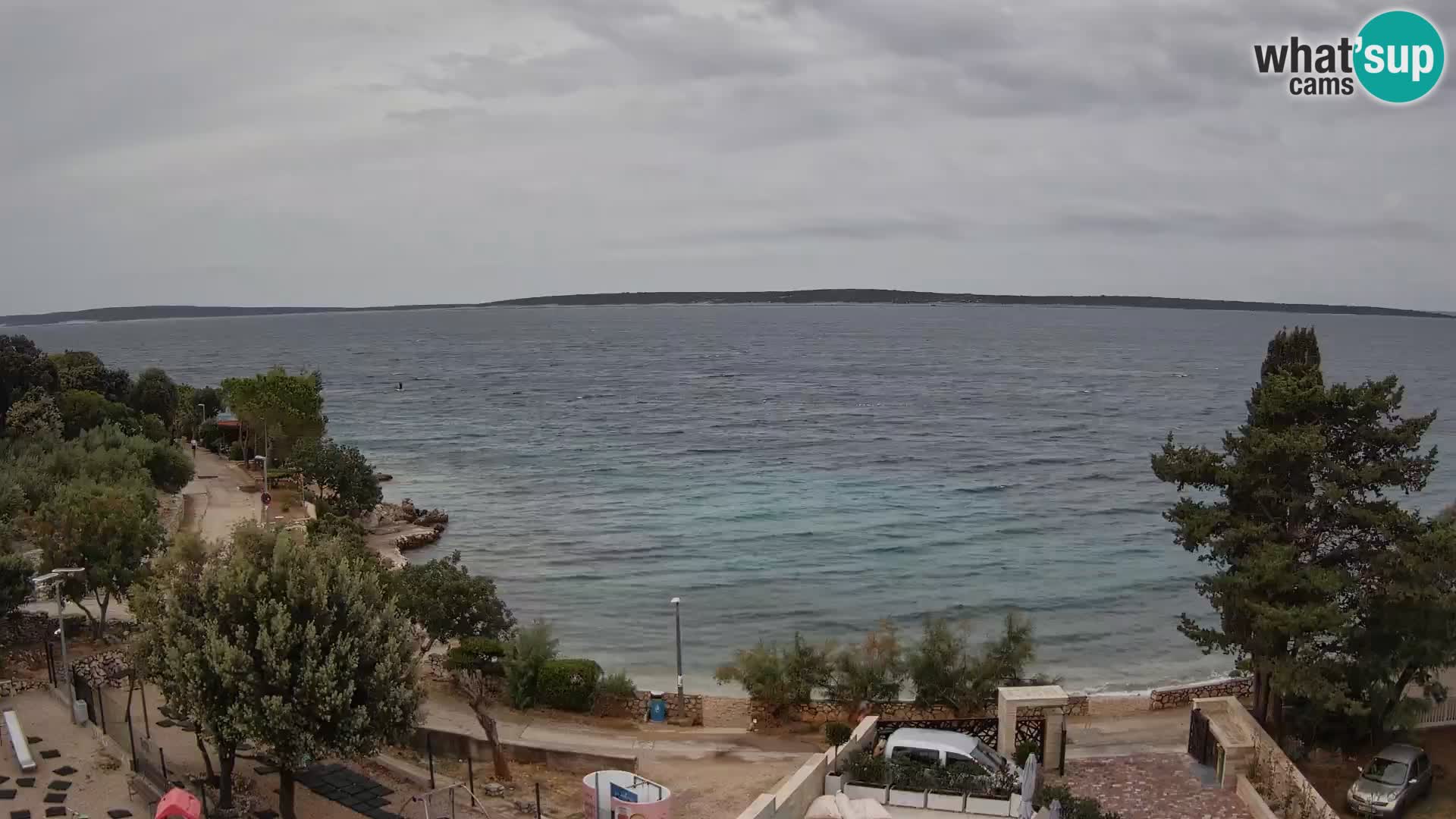 Webcam Plaža Male Mandre – Live View from Pag Island