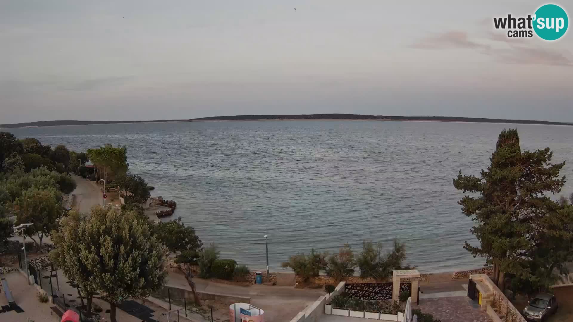 Webcam Playa Male Mandre en directo – Isla de Pag