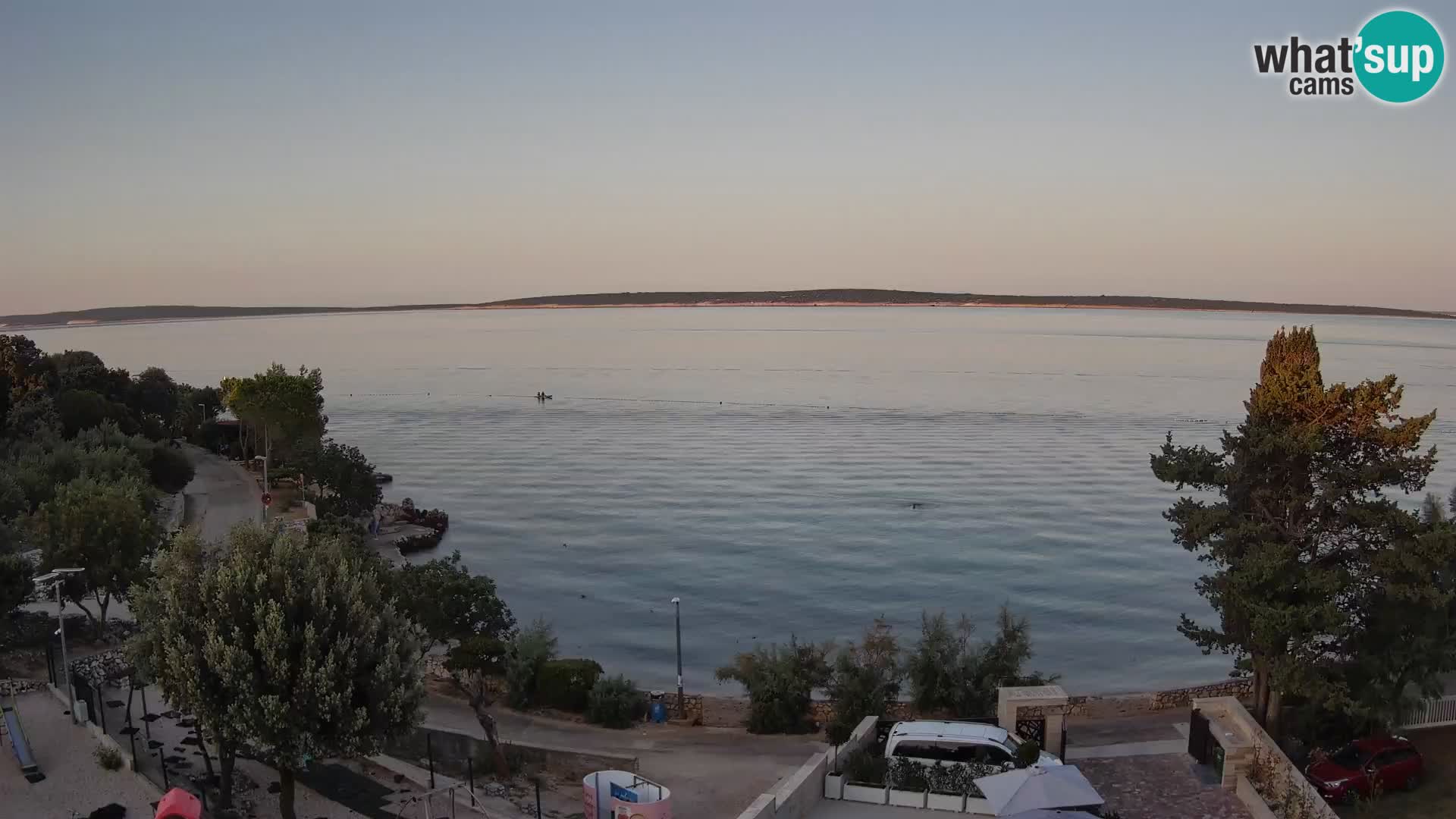 Webcam Playa Male Mandre en directo – Isla de Pag