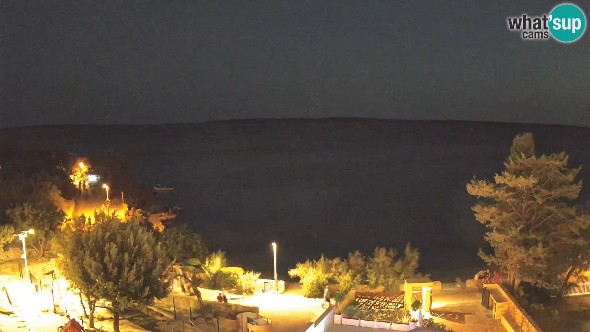 Webcam Plaža Male Mandre – Live View from Pag Island