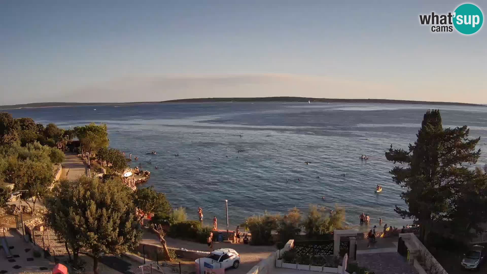 Webcam Playa Male Mandre en directo – Isla de Pag
