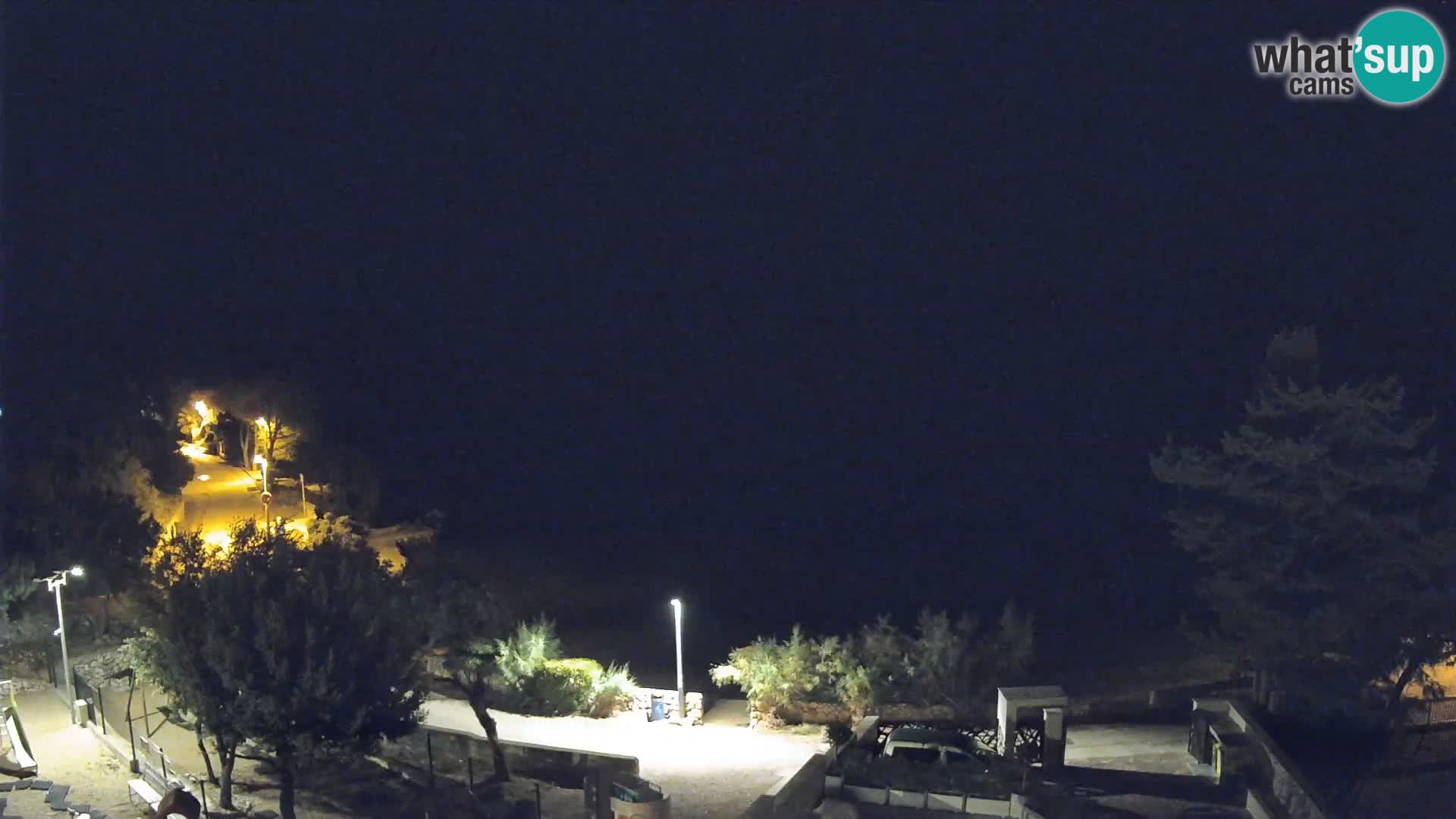 Webcam Plaža Male Mandre – Live View from Pag Island