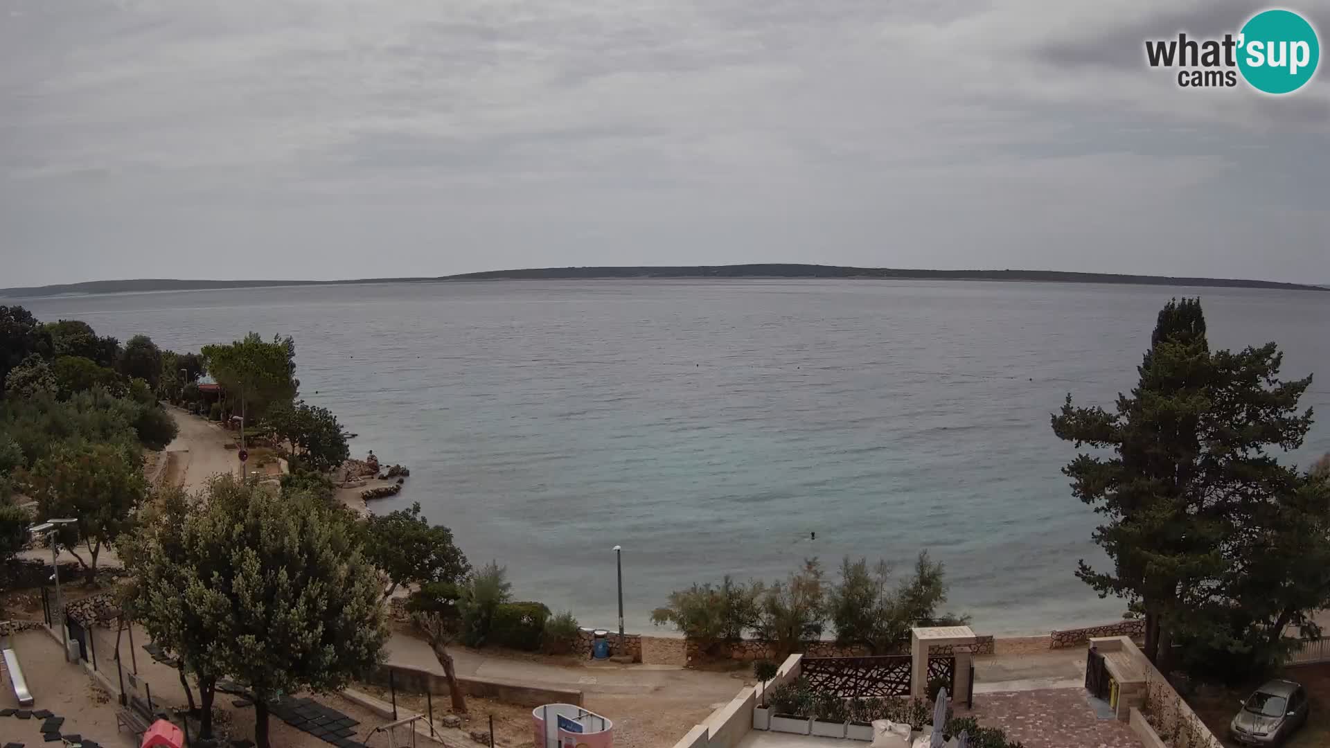 Webcam Playa Male Mandre en directo – Isla de Pag