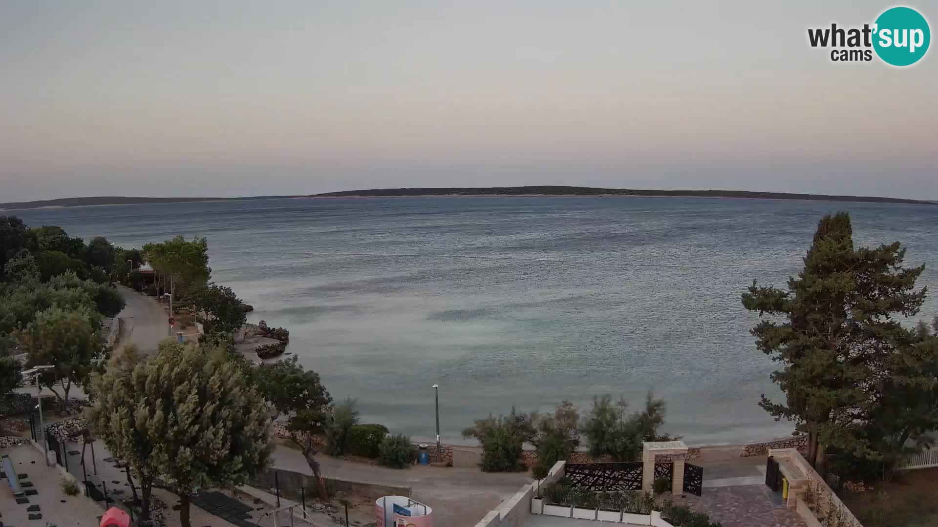 Webcam Playa Male Mandre en directo – Isla de Pag