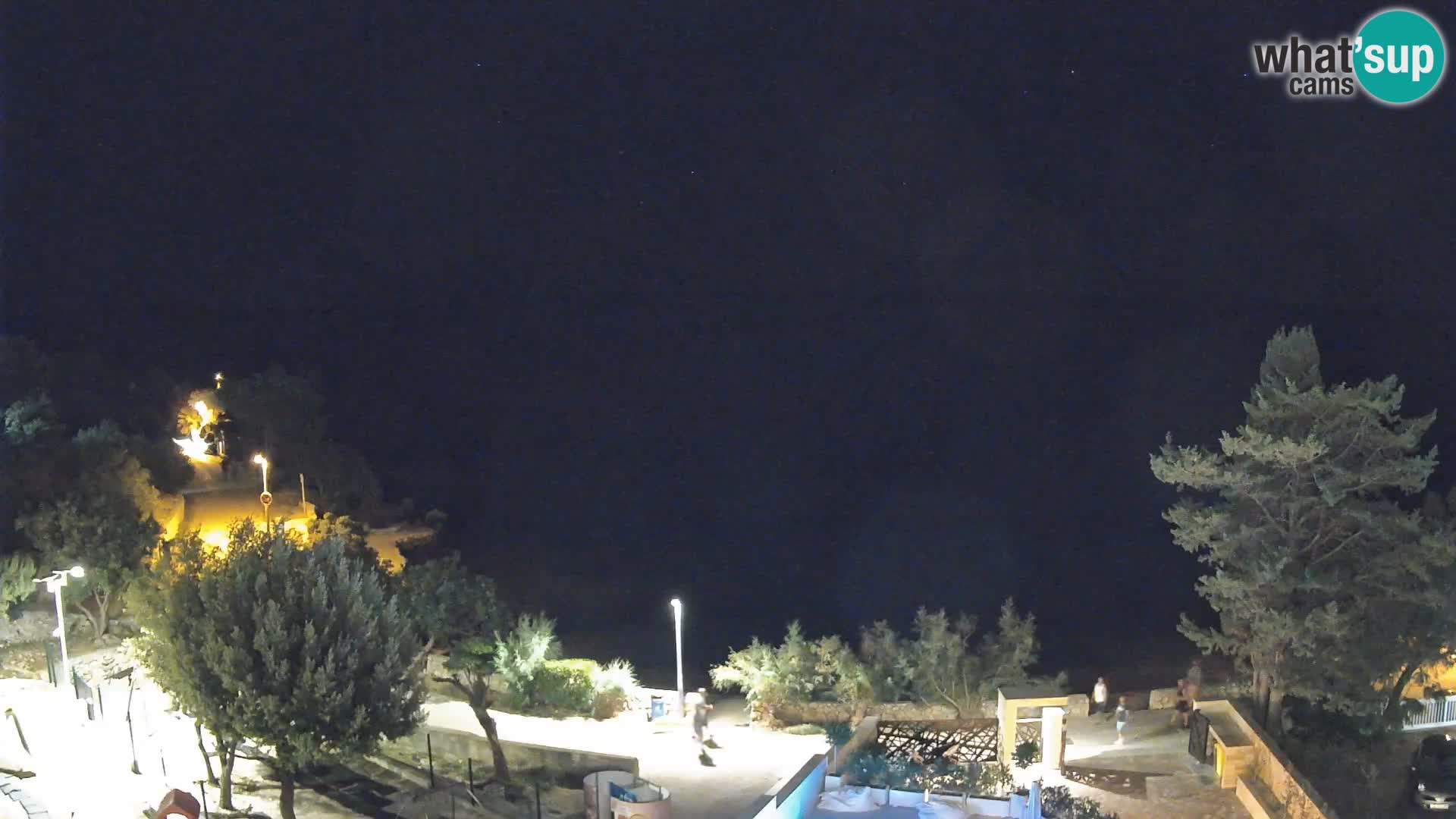Webcam Plaža Male Mandre – Live View from Pag Island