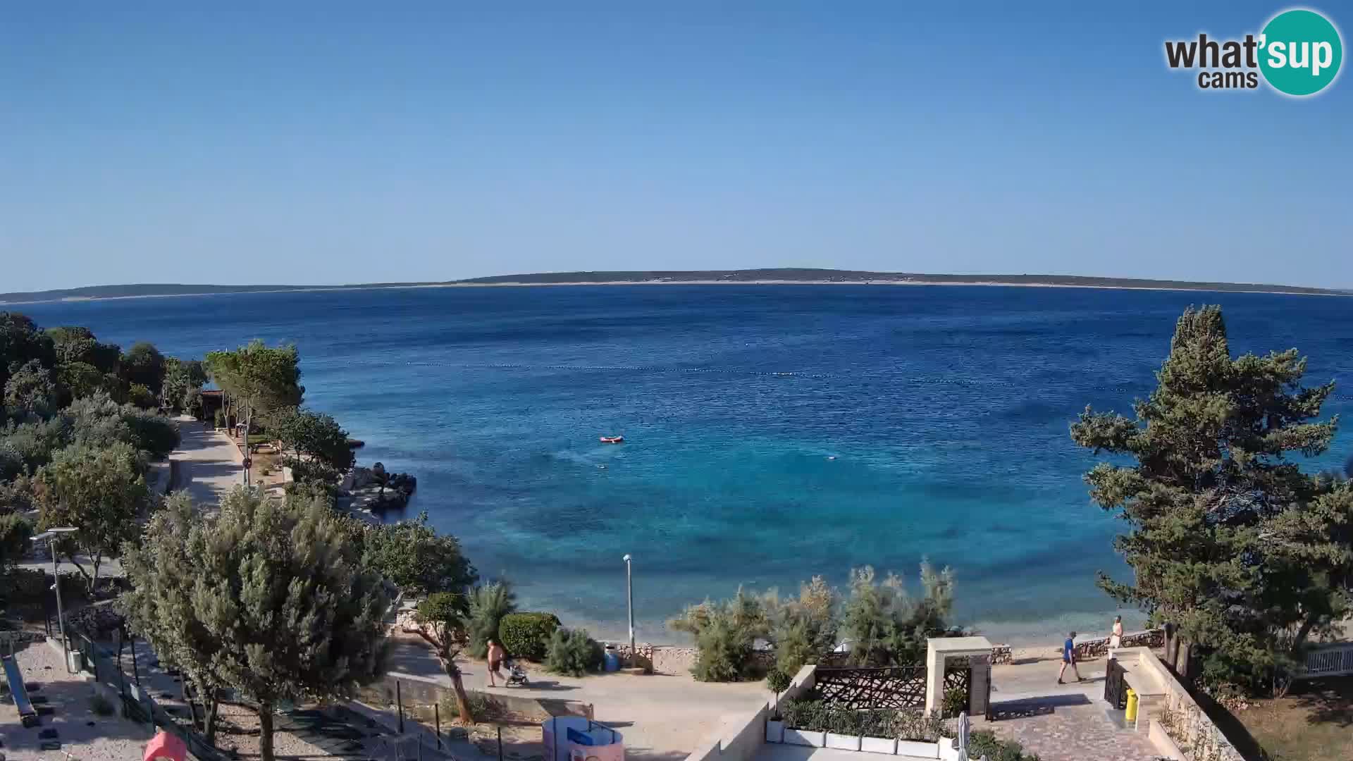 Webcam Playa Male Mandre en directo – Isla de Pag