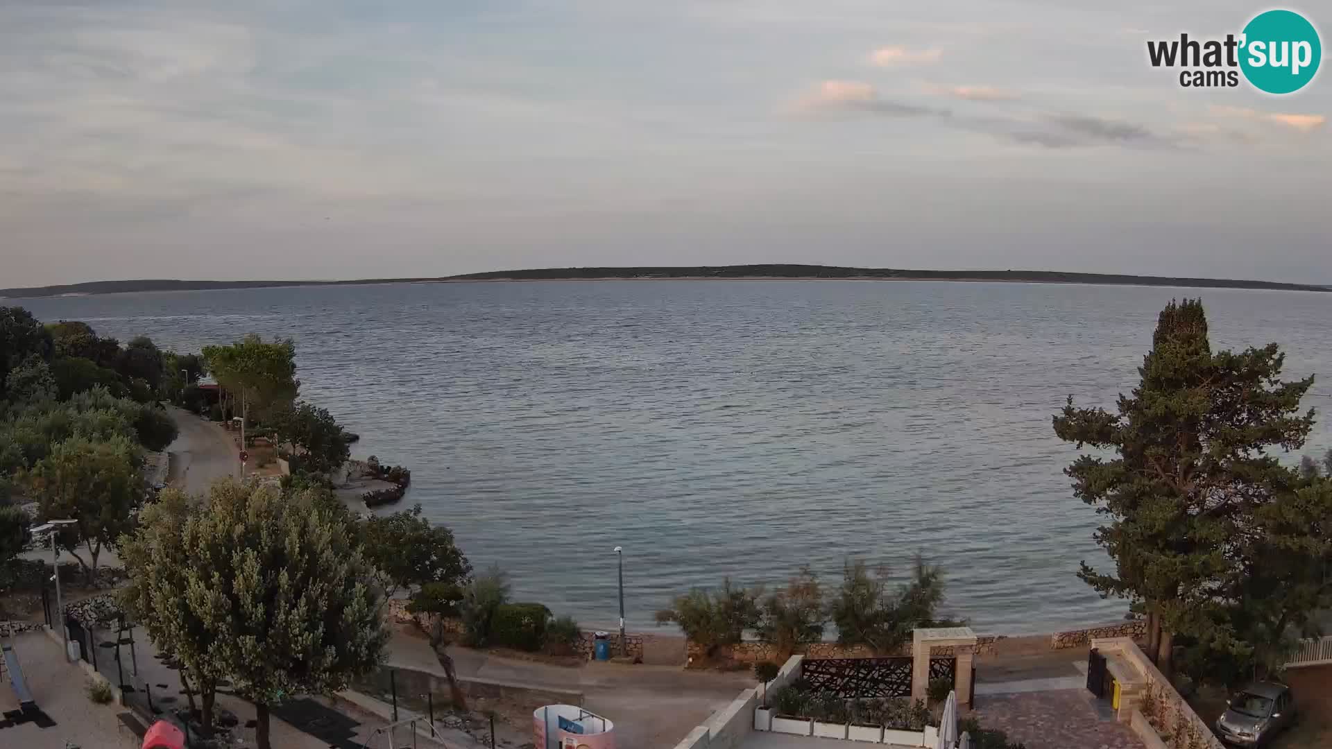 Webcam Playa Male Mandre en directo – Isla de Pag