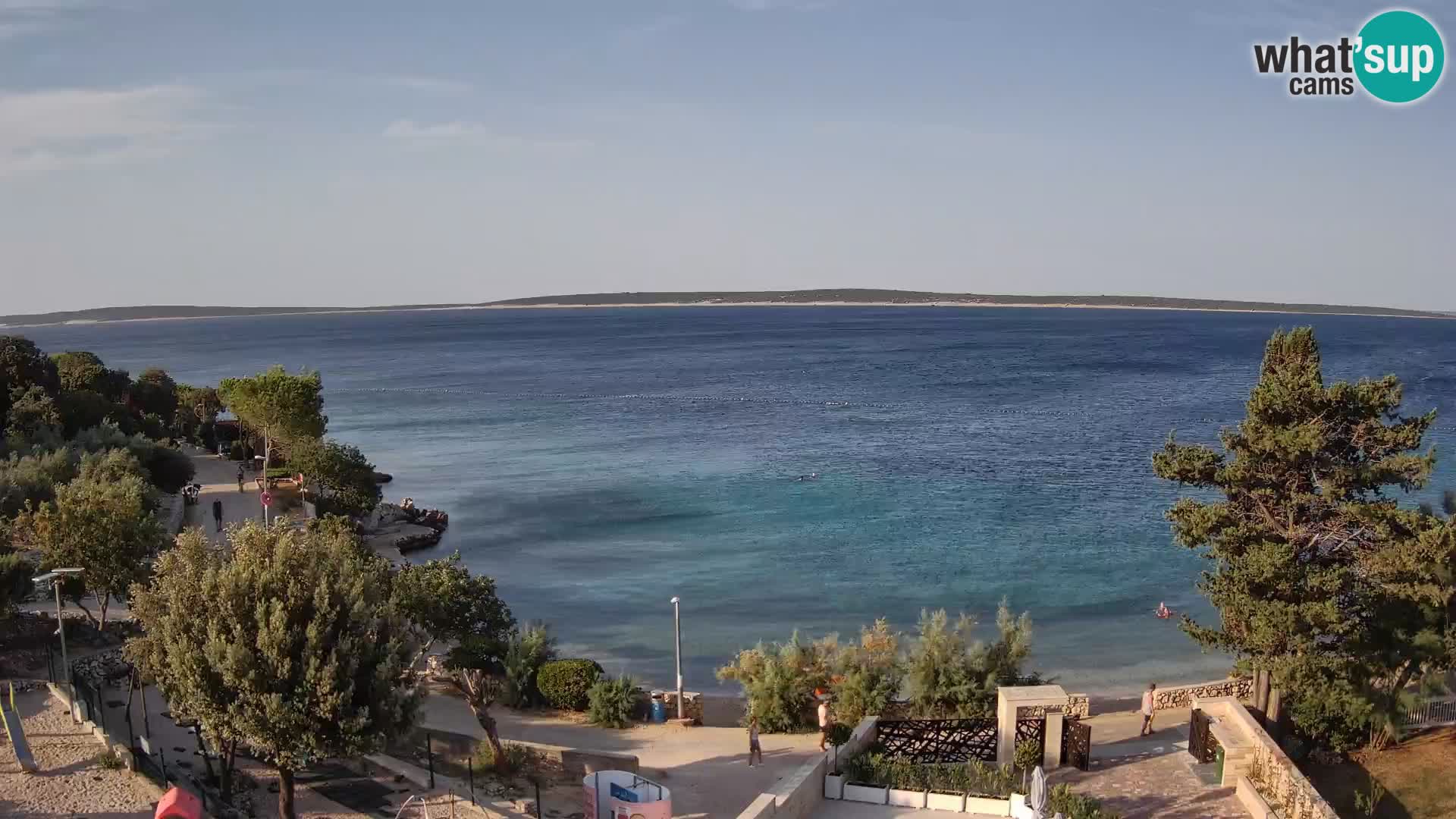 Webcam Playa Male Mandre en directo – Isla de Pag